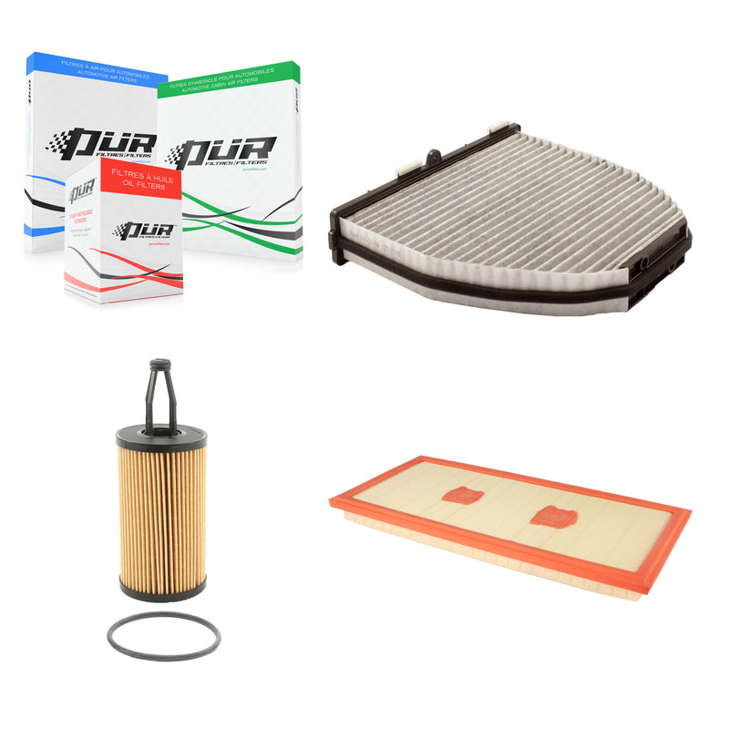 PUR KFM-100466 Cabin Air Filter for 2012-2016 Mercedes-Benz E350, Mercedes-Benz E400 and More
