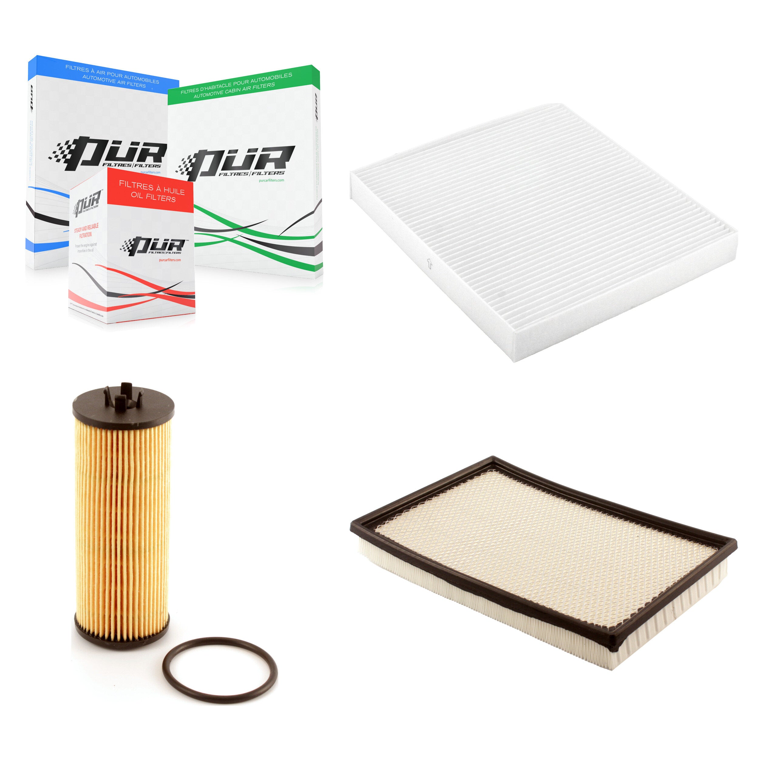 PUR KFM-100469 Cabin Air Filter for 2013 Ram 1500