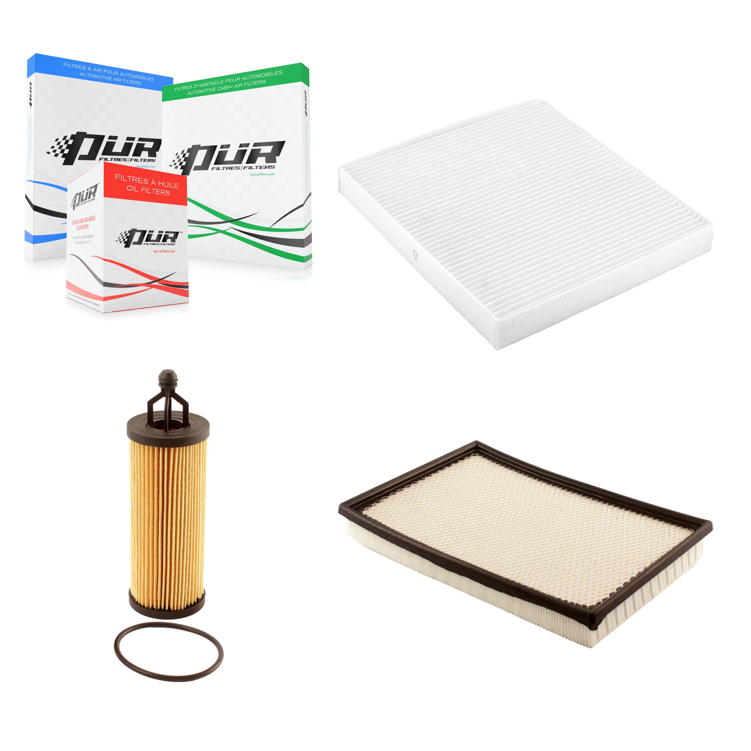 PUR KFM-100472 Cabin Air Filter for 2013-2015 Ram 1500
