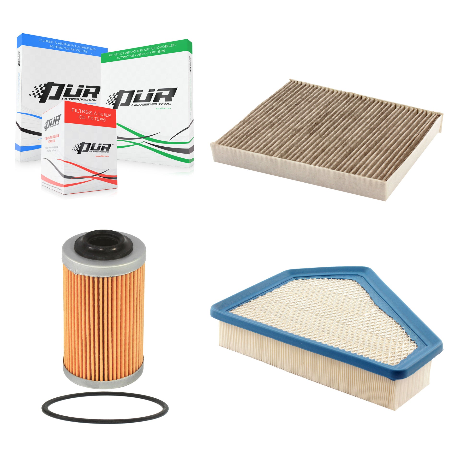 PUR KFM-100477 Cabin Air Filter for 2014 Cadillac CTS
