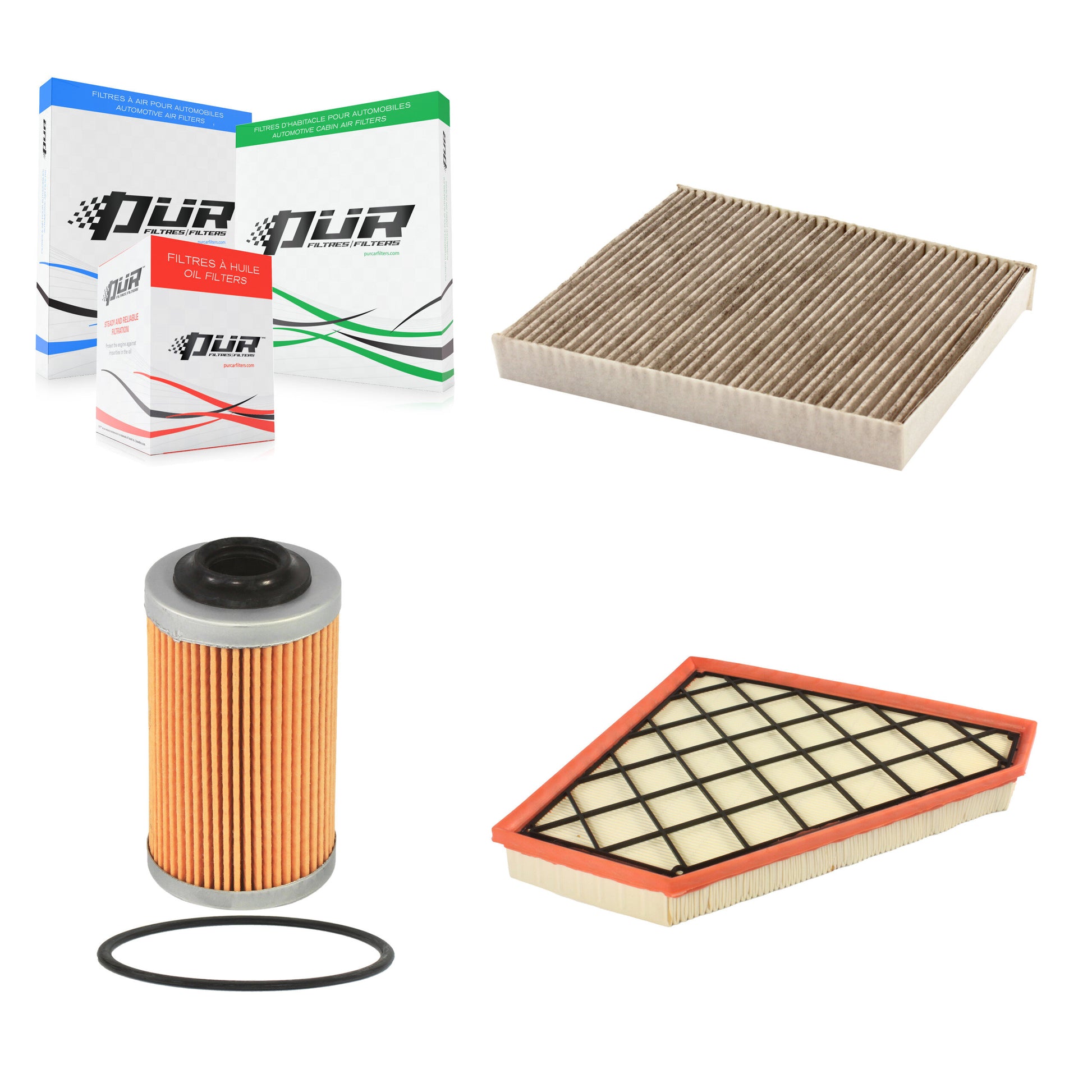 PUR KFM-100479 Cabin Air Filter for 2013-2015 Cadillac CTS, Cadillac ATS