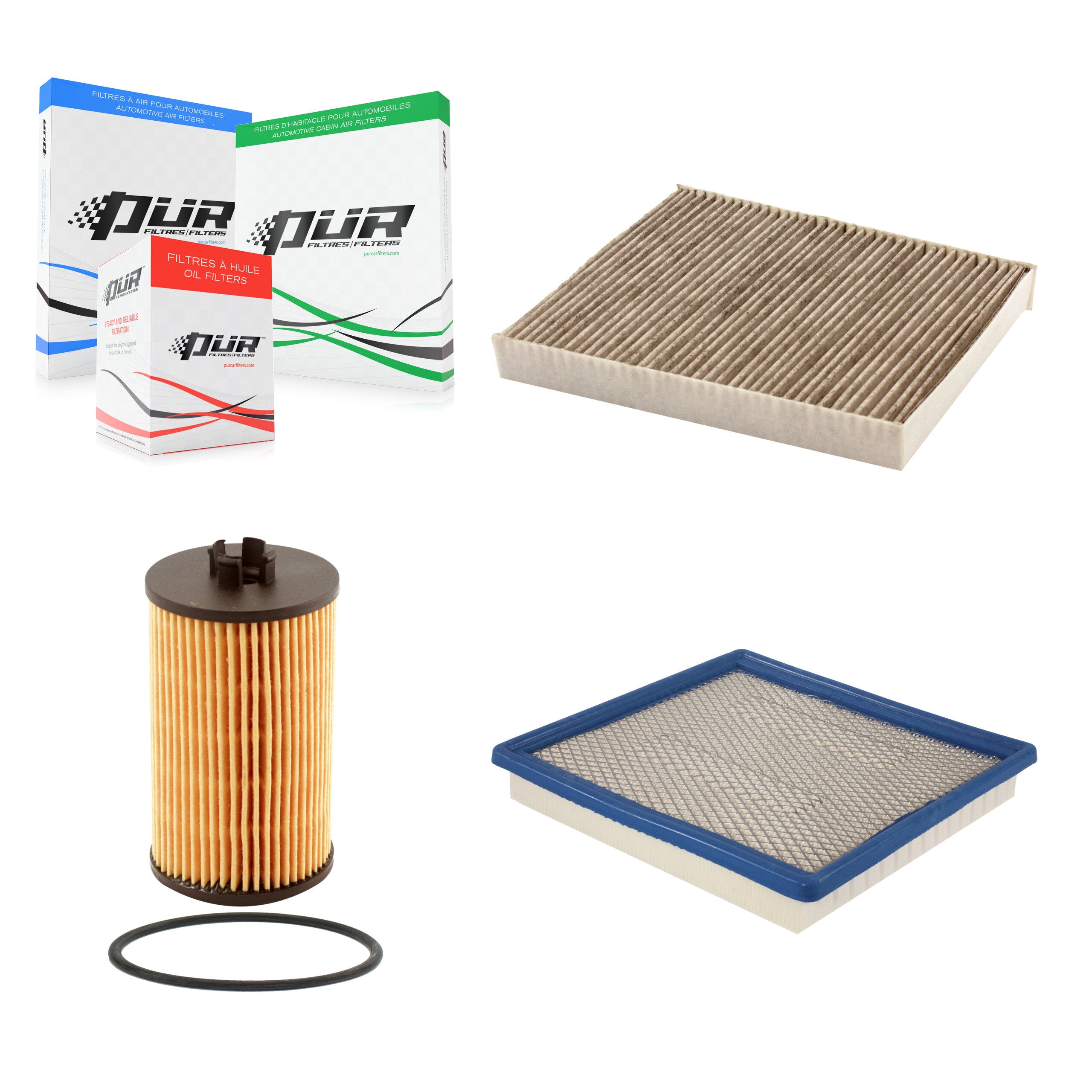 PUR KFM-100482 Cabin Air Filter for 2022 Chevrolet Colorado, GMC Canyon