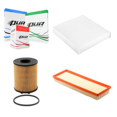 PUR KFM-100484 Cabin Air Filter for 2012-2017 Fiat 500