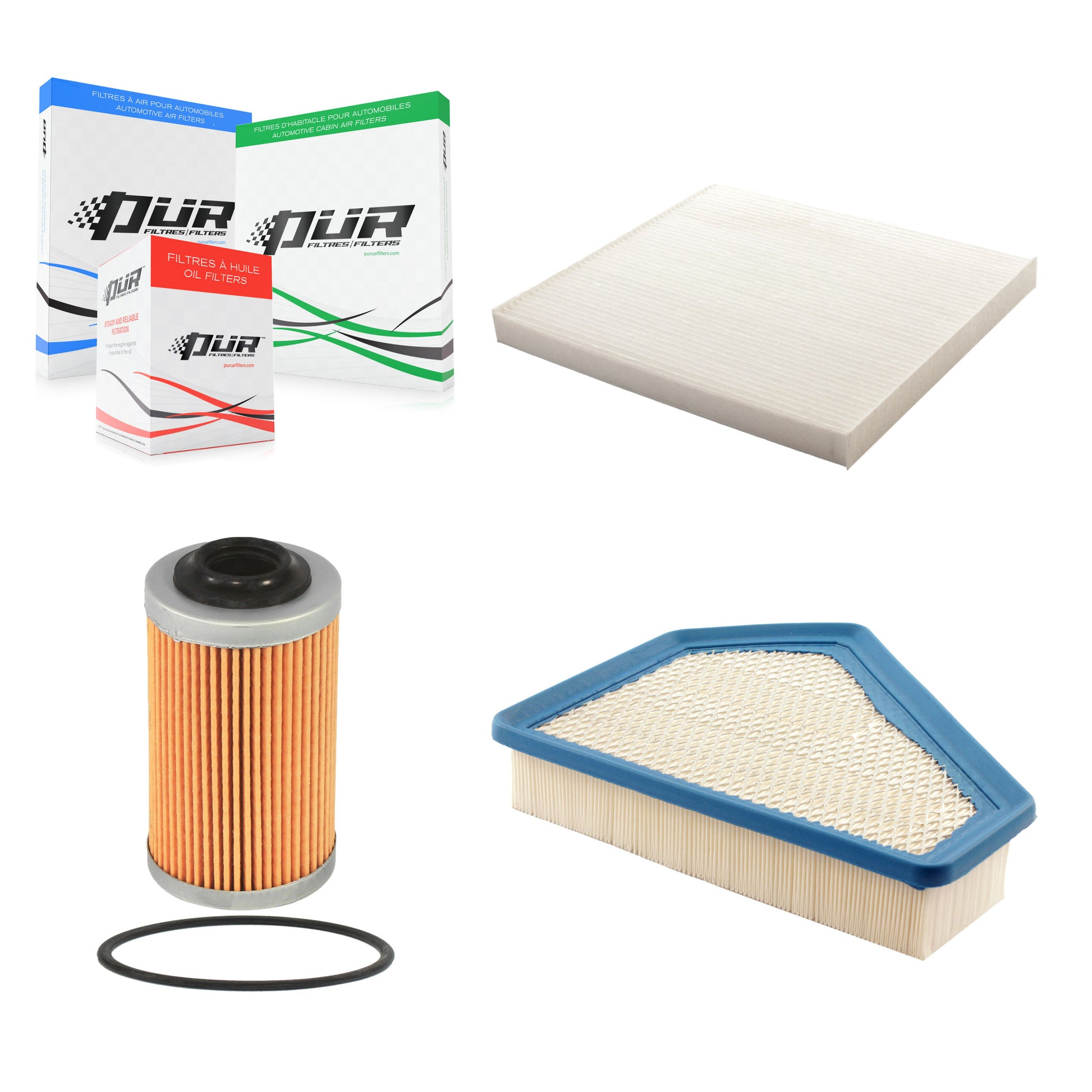 PUR KFM-100485 Cabin Air Filter for 2008-2013 Cadillac CTS