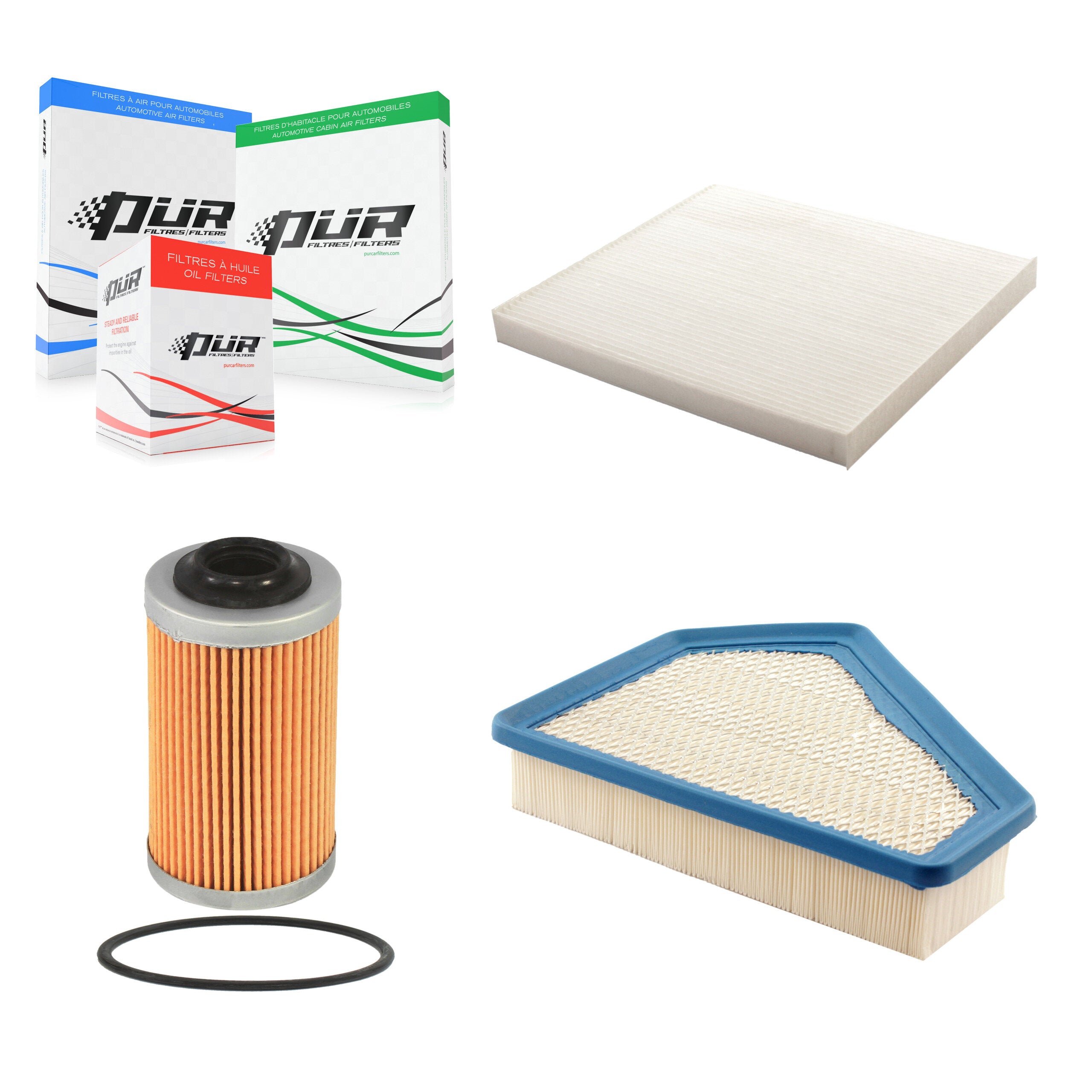 PUR KFM-100485 Cabin Air Filter for 2008-2013 Cadillac CTS