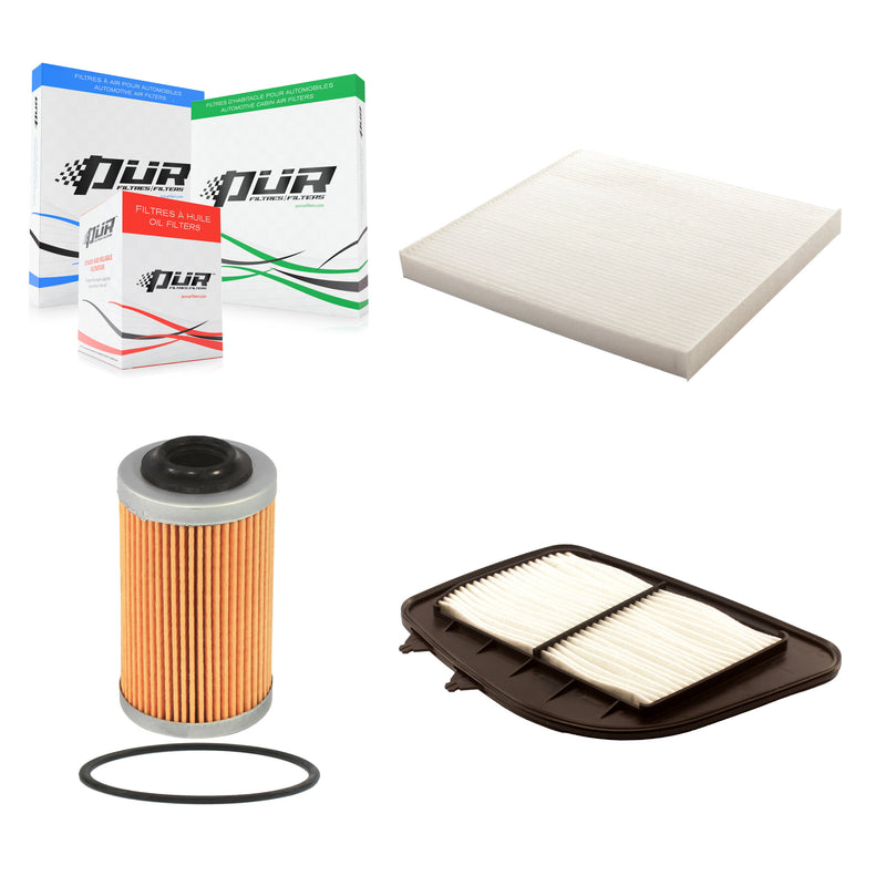 PUR KFM-100487 Cabin Air Filter for 2004-2011 Cadillac STS, Cadillac SRX