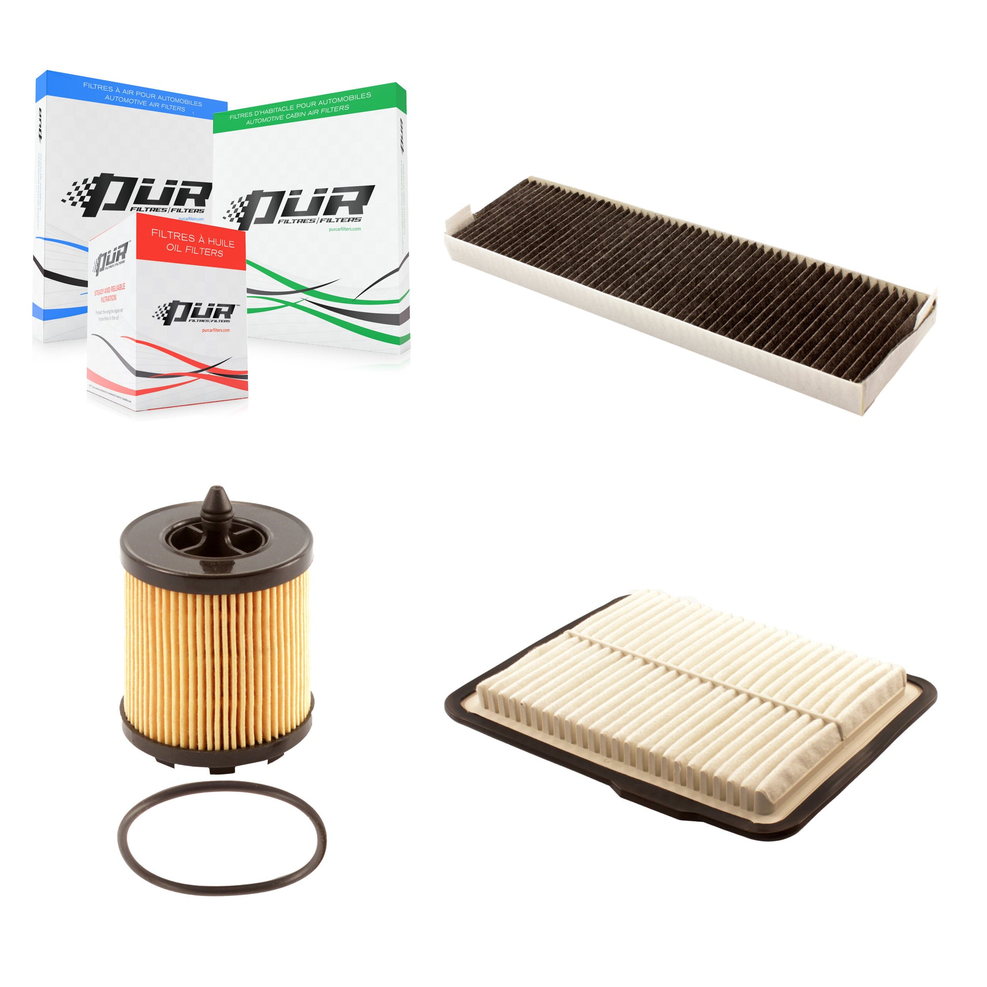 PUR KFM-100489 Cabin Air Filter for 2002-2007 Saturn Vue
