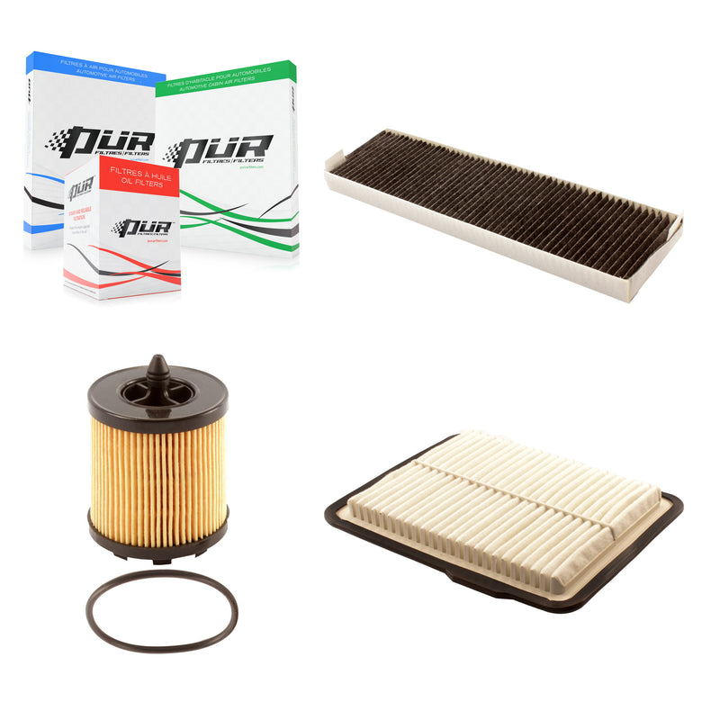 PUR KFM-100489 Cabin Air Filter for 2002-2007 Saturn Vue