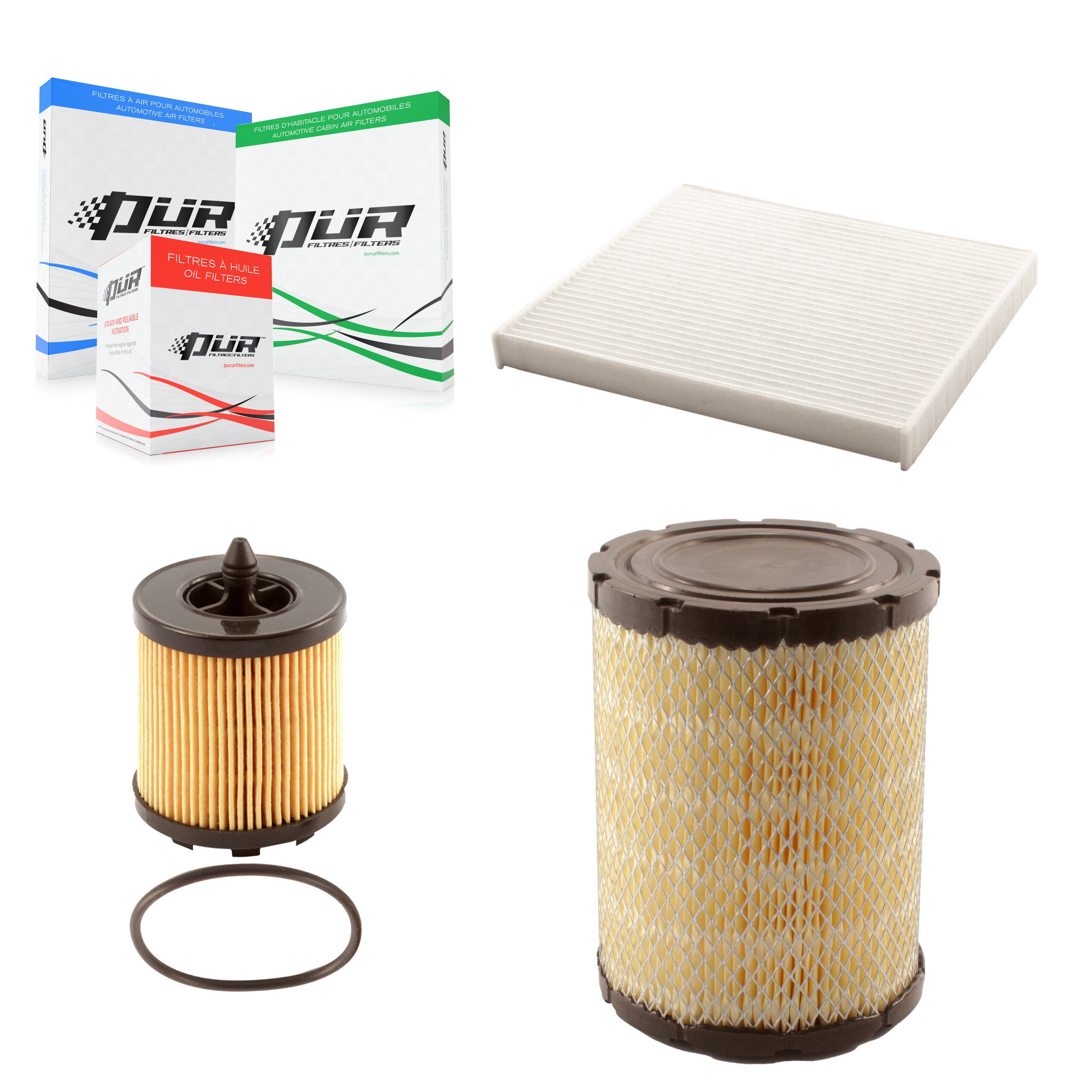 PUR KFM-100495 Cabin Air Filter for 2004-2007 Saturn Ion