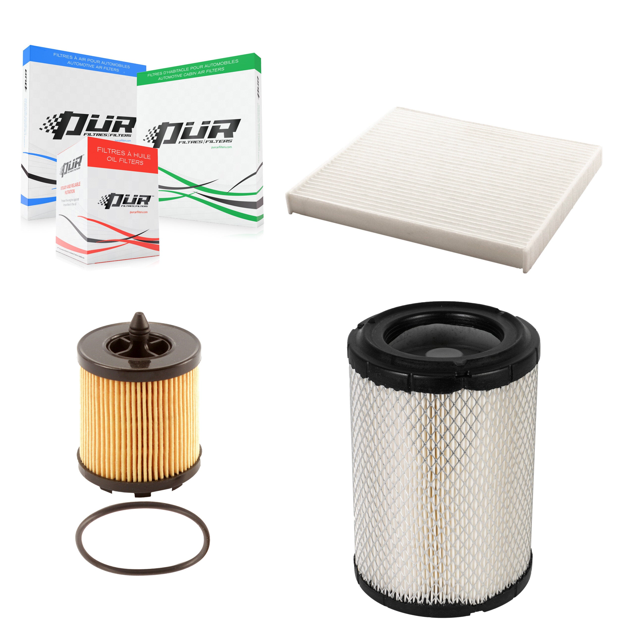 PUR KFM-100496 Cabin Air Filter for 2005-2007 Chevrolet Cobalt