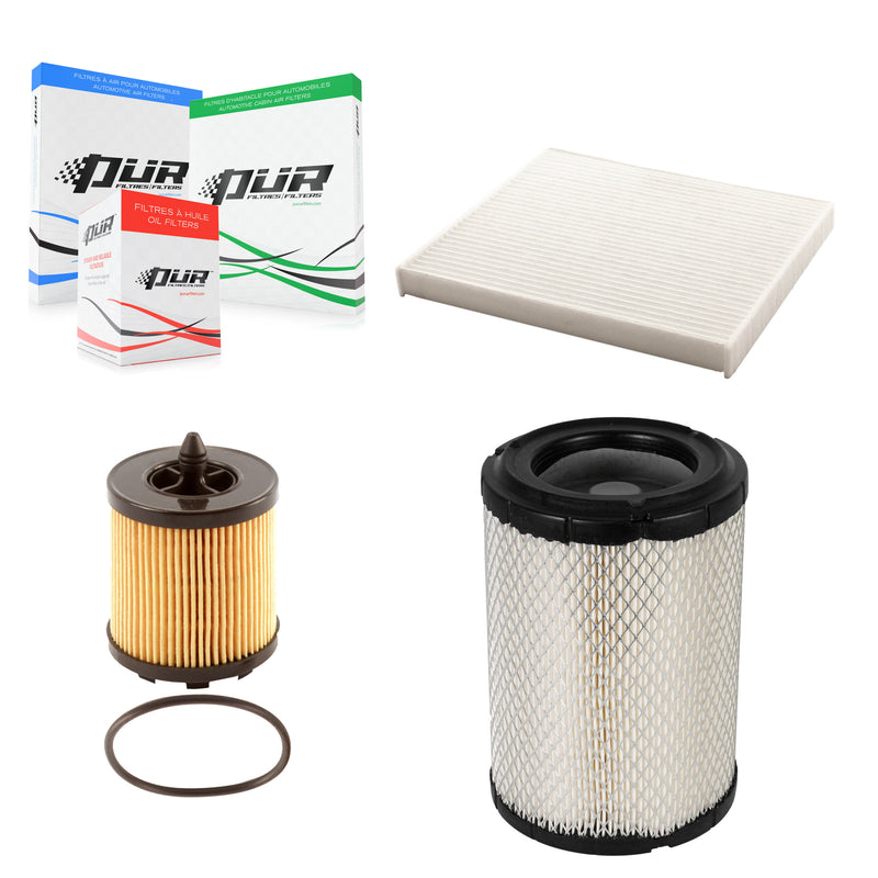 PUR KFM-100496 Cabin Air Filter for 2005-2007 Chevrolet Cobalt