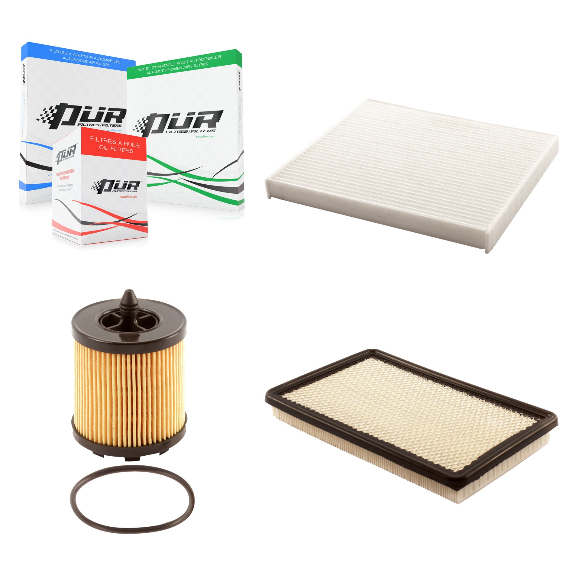PUR KFM-100499 Cabin Air Filter for 2006-2007 Saturn Ion
