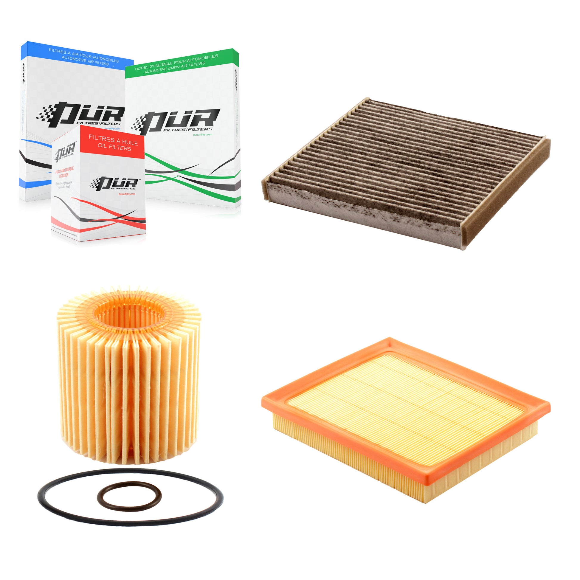 PUR KFM-100502 Cabin Air Filter for 2010-2018 Toyota Prius Plug-In, Toyota Prius V and More