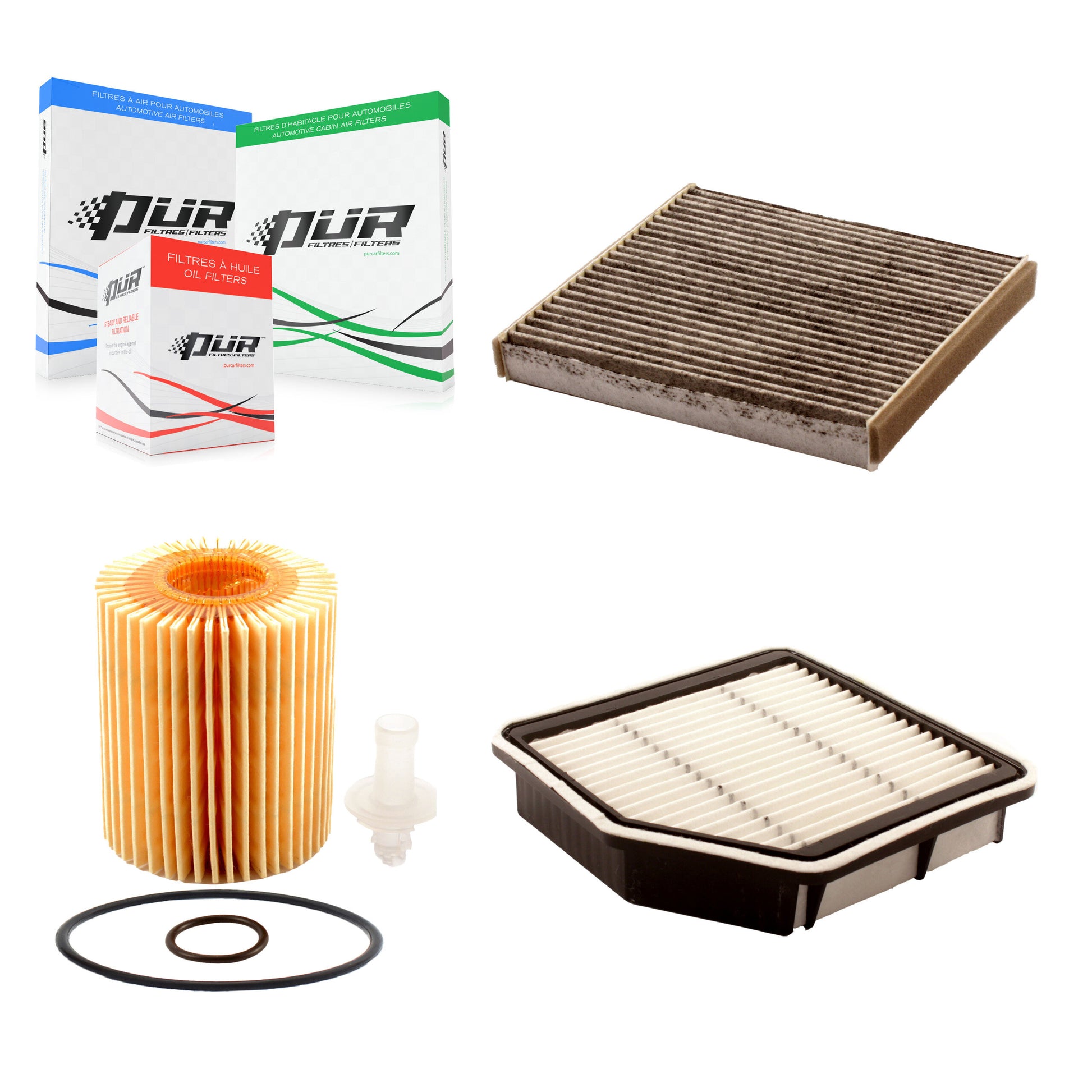 PUR KFM-100504 Cabin Air Filter for 2006-2013 Lexus IS250, Lexus GS350, Lexus IS350