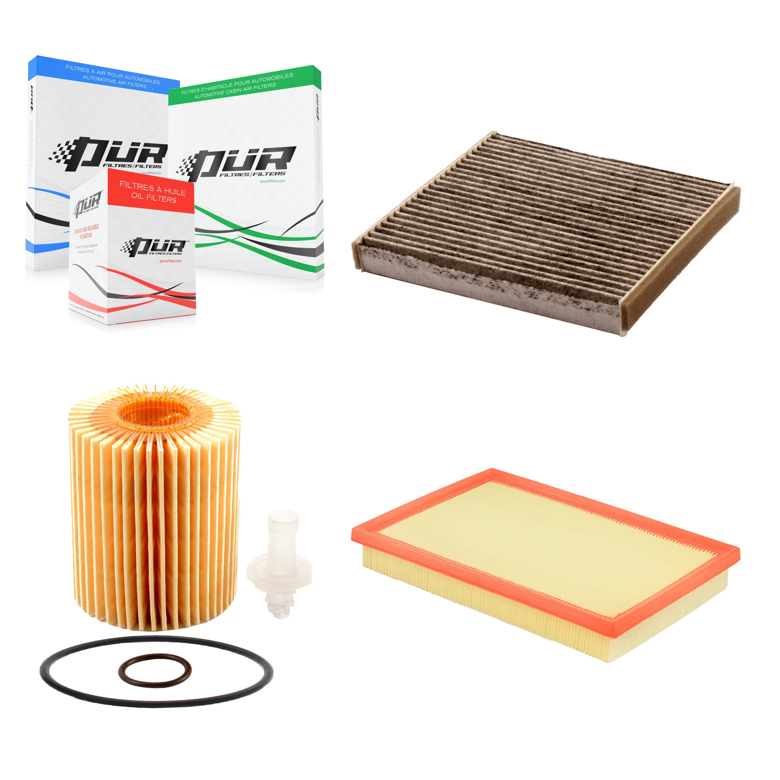 PUR KFM-100505 Cabin Air Filter for 2007-2017 Lexus LS460, Lexus LS600h