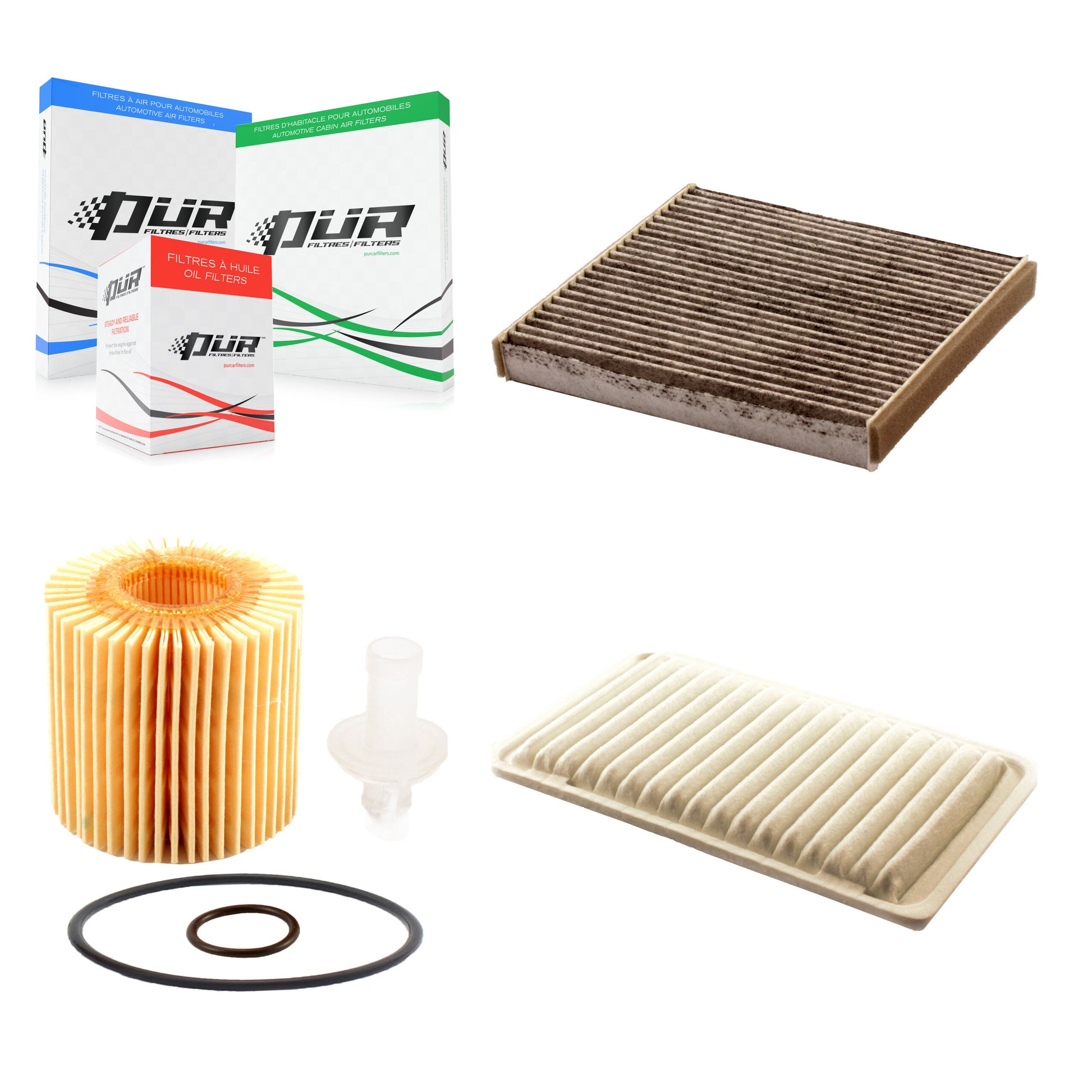 PUR KFM-100509 Cabin Air Filter for 2008-2013 Toyota Highlander