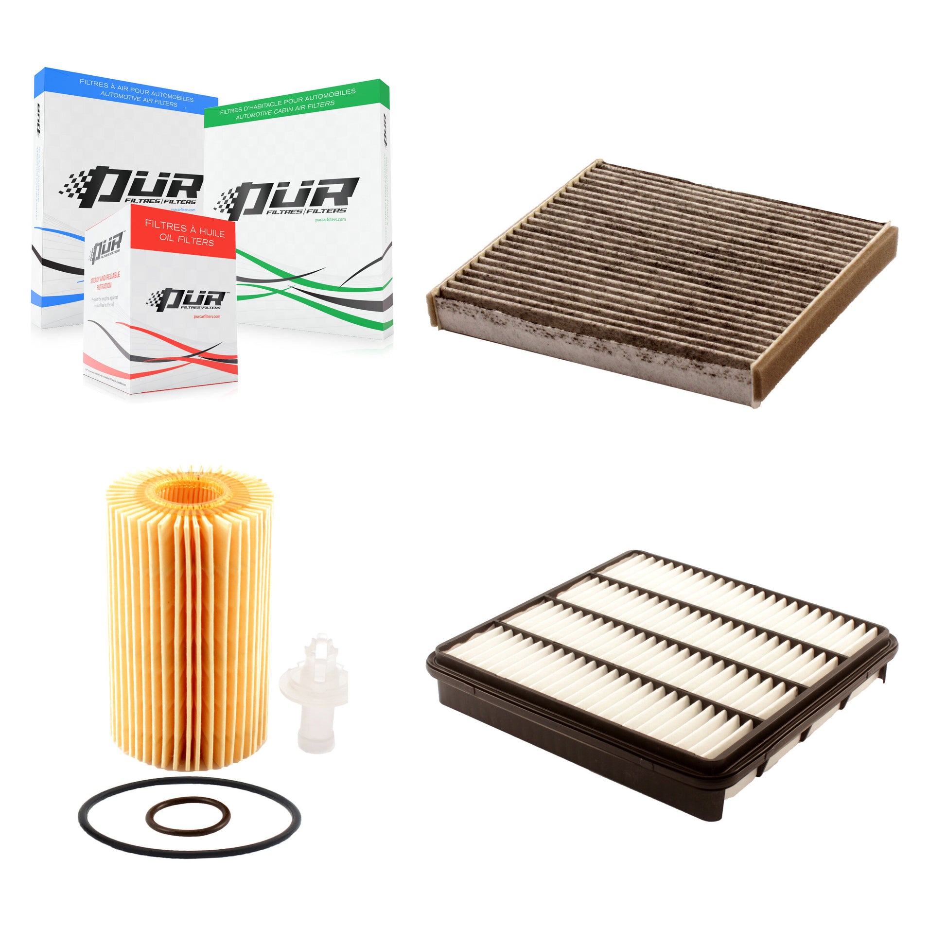 PUR KFM-100510 Cabin Air Filter for 2007-2021 Toyota Land Cruiser, Toyota Tundra and More
