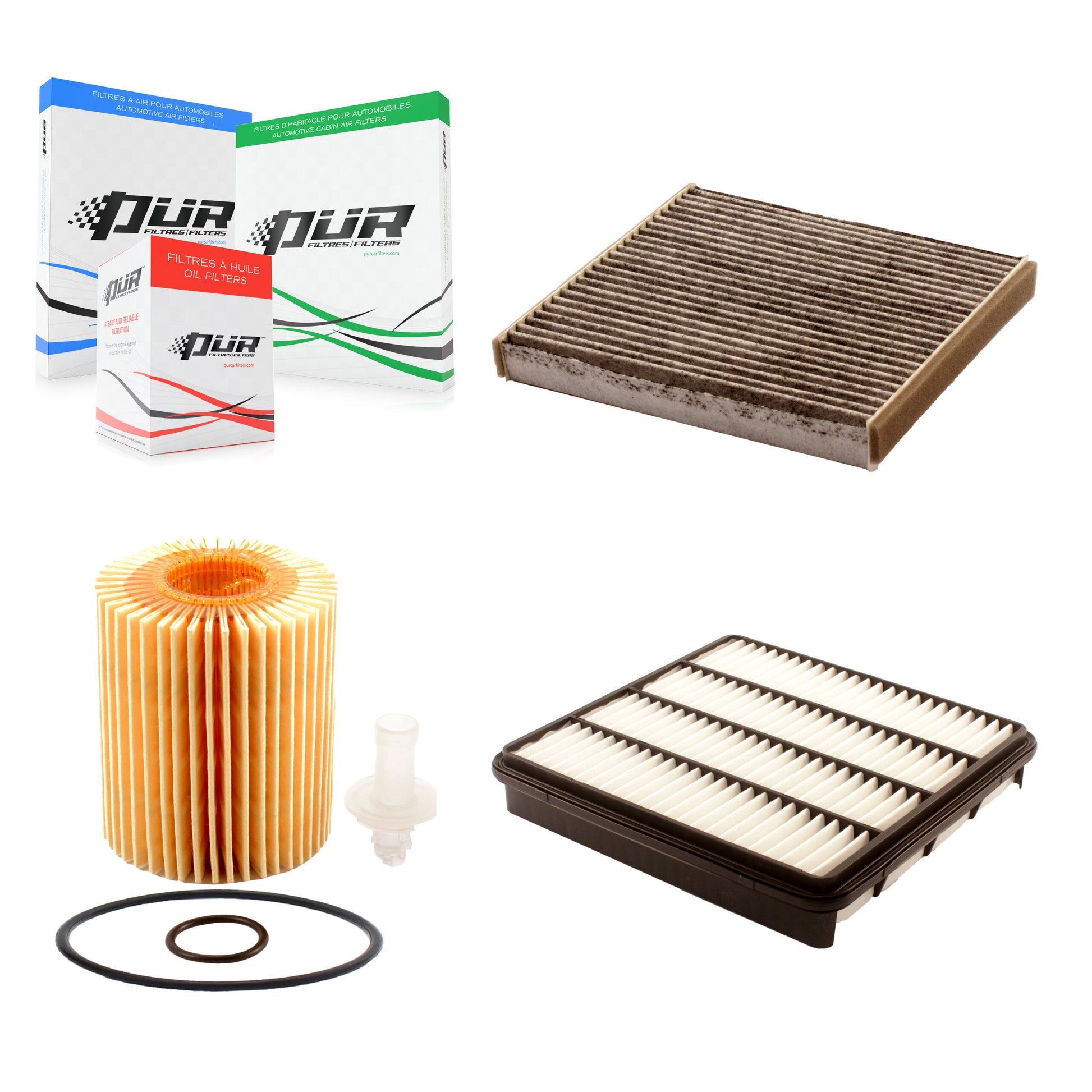 PUR KFM-100511 Cabin Air Filter for 2011-2014 Toyota Tundra