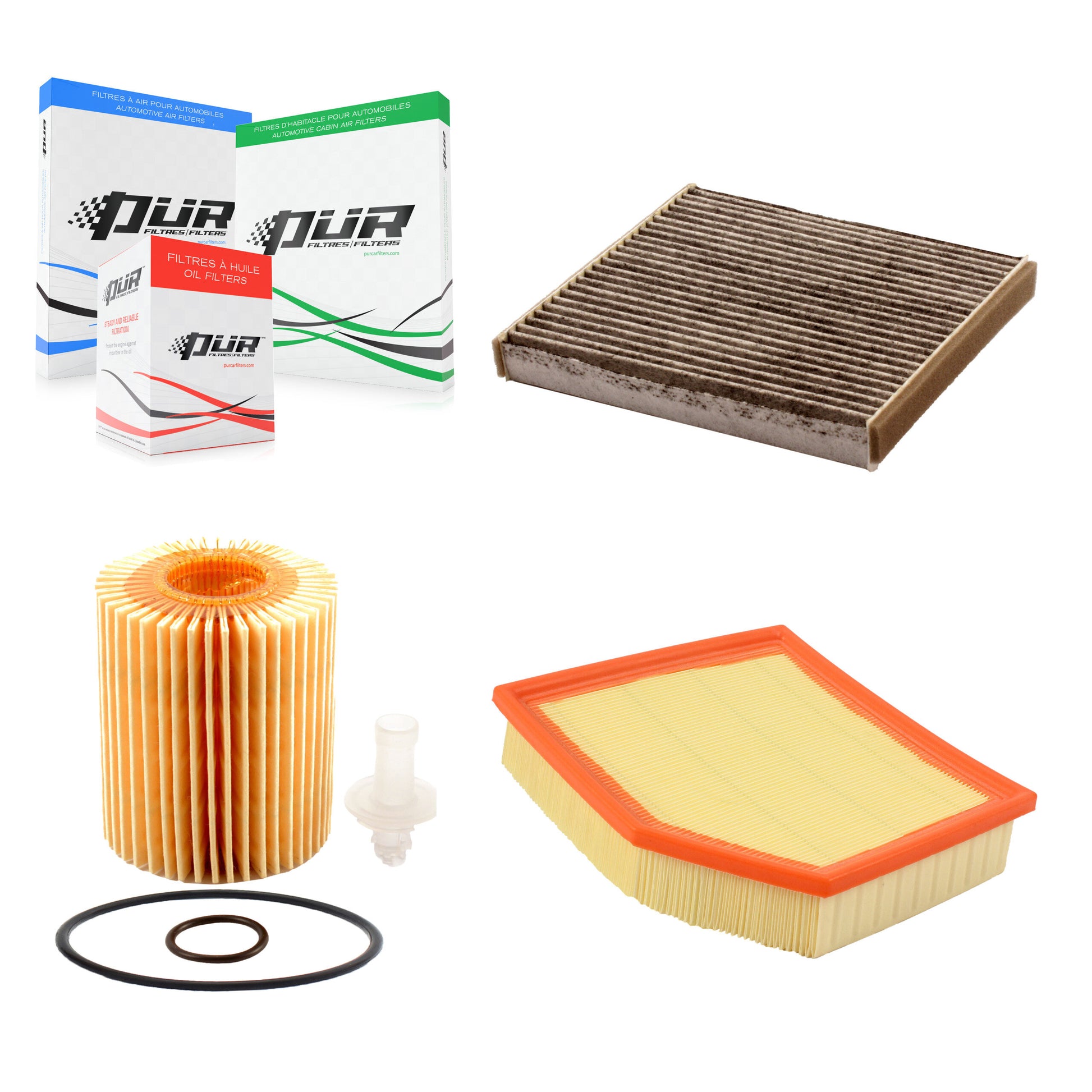 PUR KFM-100517 Cabin Air Filter for 2008-2011 Lexus GS460