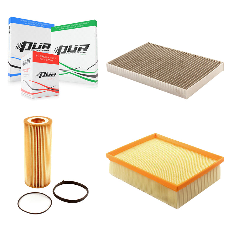 PUR KFM-100518 Cabin Air Filter for 2005-2008 Audi A4, Audi A4 Quattro