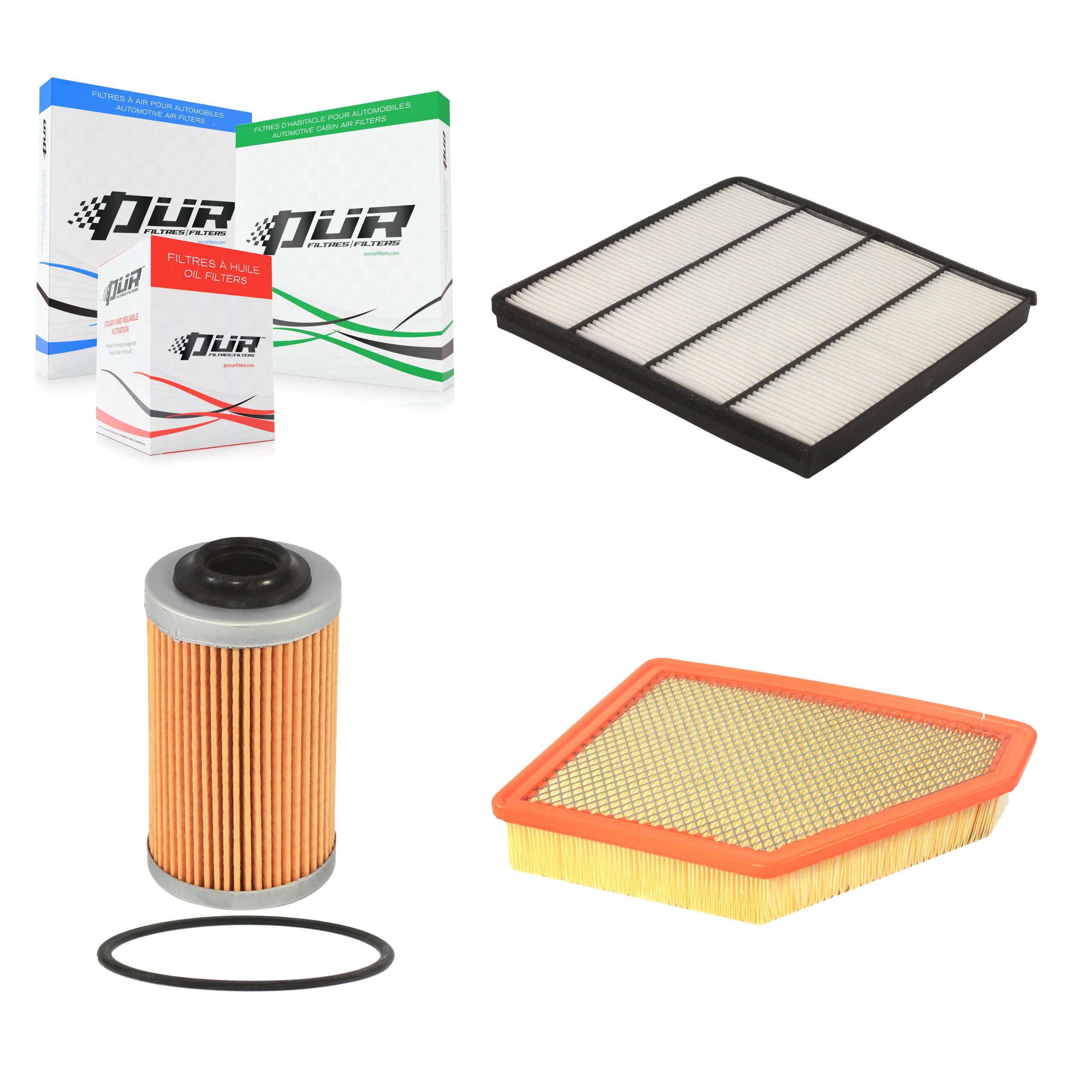 PUR KFM-100519 Cabin Air Filter for 2010-2015 Chevrolet Camaro
