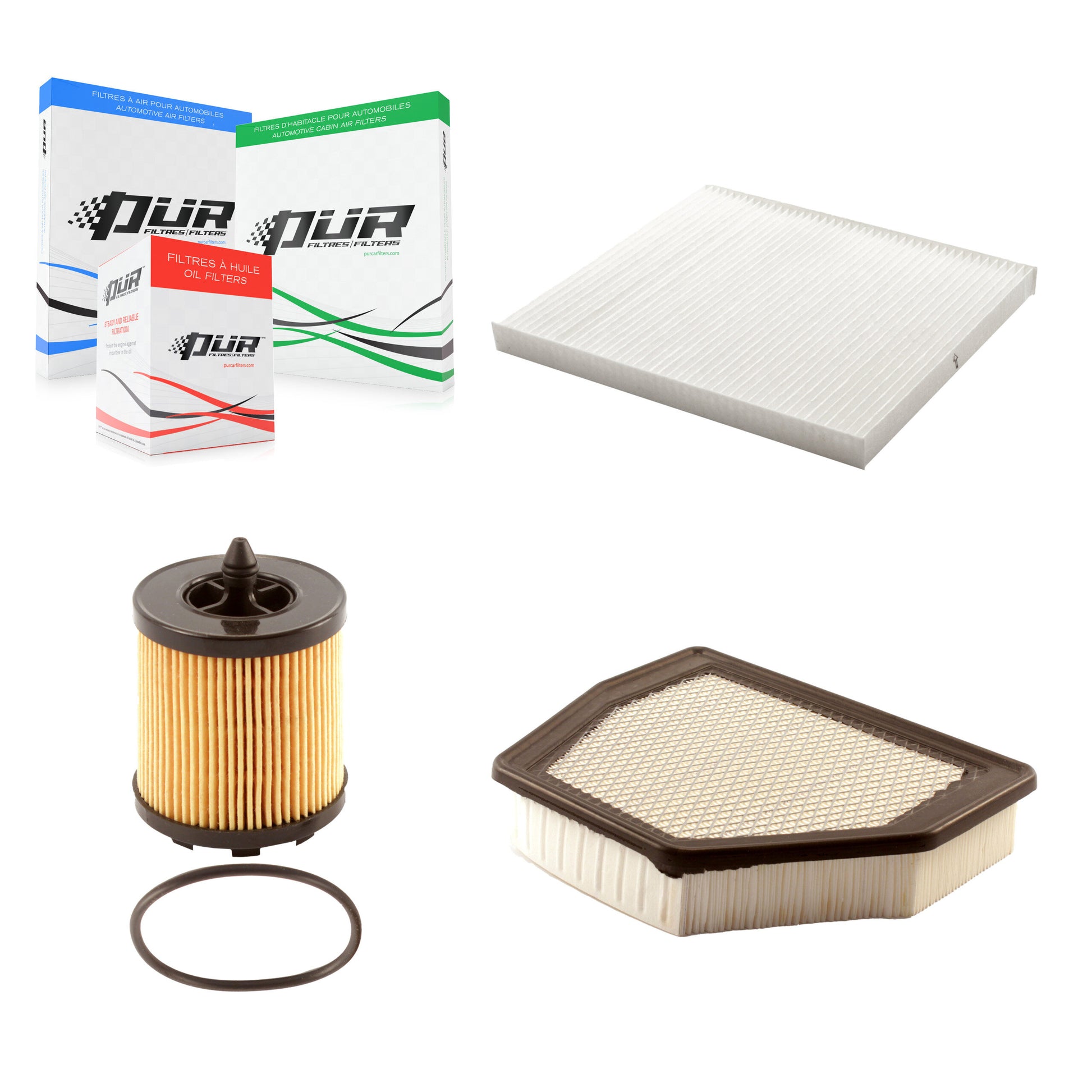 PUR KFM-100521 Cabin Air Filter for 2008-2015 Chevrolet Captiva Sport, Saturn Vue