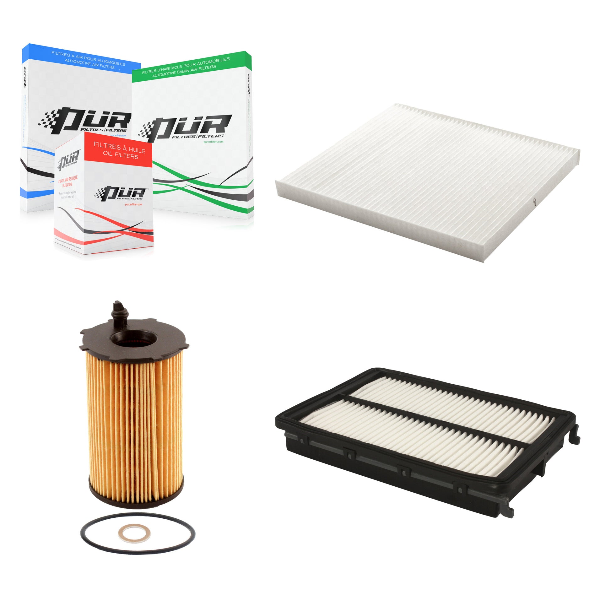 PUR KFM-100528 Cabin Air Filter for 2015-2018 Kia Sedona