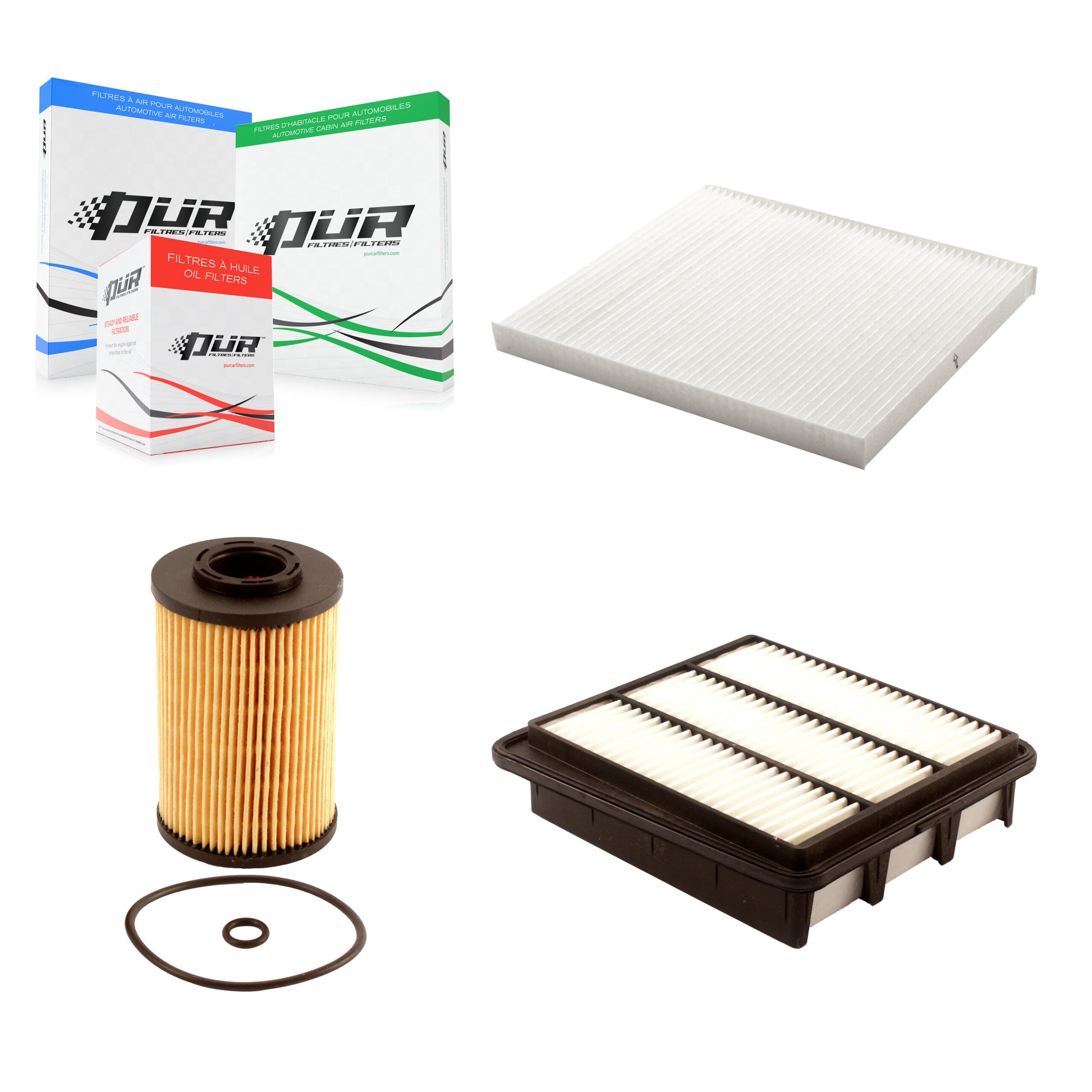 PUR KFM-100530 Cabin Air Filter for 2011 Hyundai Azera