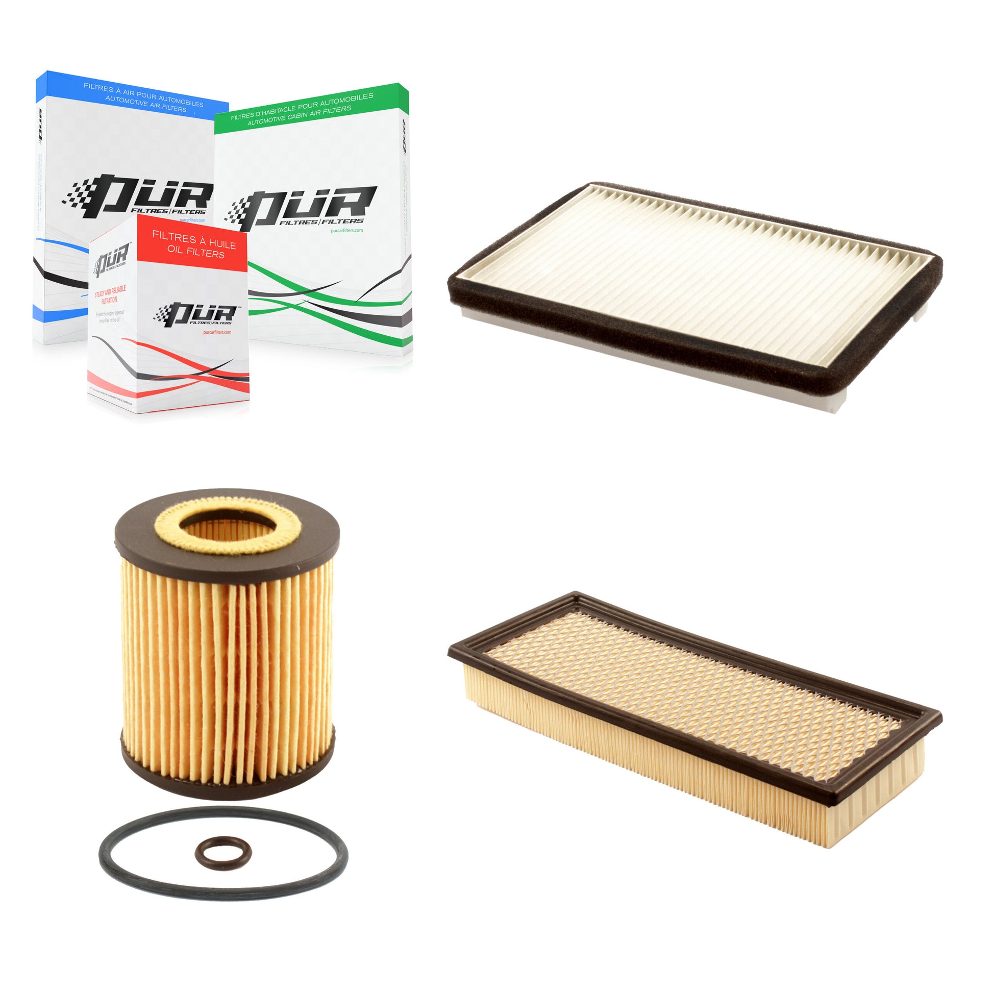 PUR KFM-100532 Cabin Air Filter for 2005-2007 Ford Escape