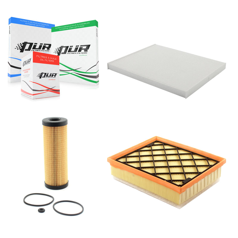 PUR KFM-100539 Cabin Air Filter for 2016-2024 Ford Edge, Lincoln Nautilus and More