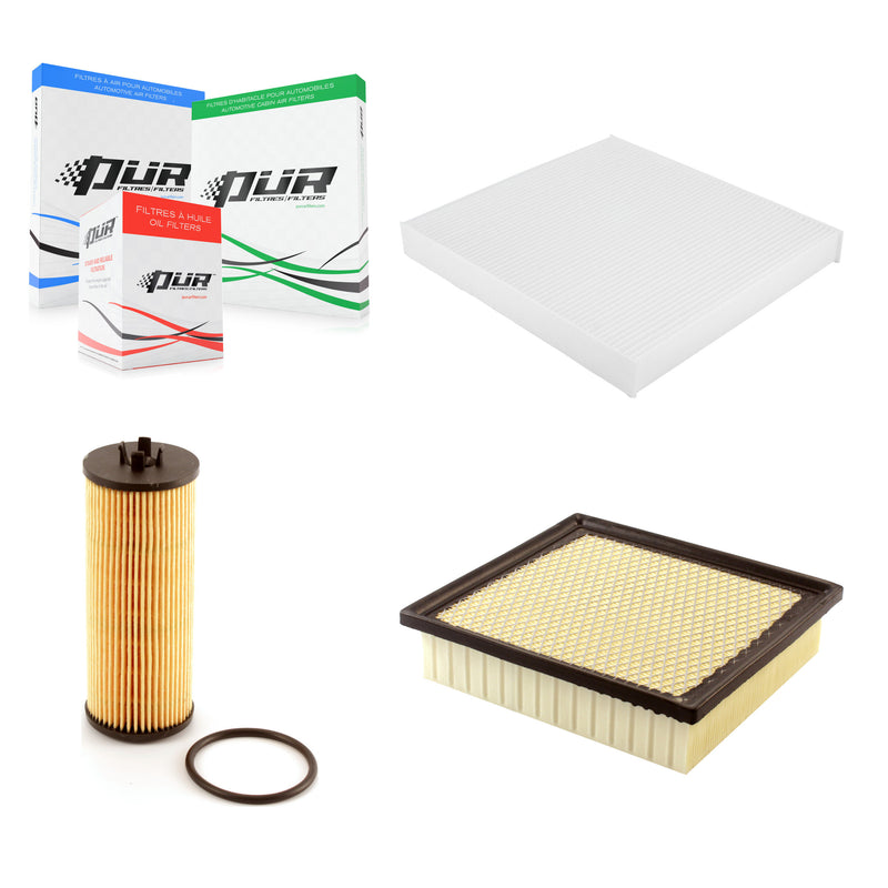 PUR KFM-100540 Cabin Air Filter for 2011-2013 Dodge Durango, Jeep Grand Cherokee