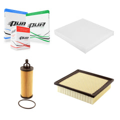 PUR KFM-100541 Cabin Air Filter for 2011-2025 Dodge Durango, Jeep Grand Cherokee WK, Jeep Grand Cherokee
