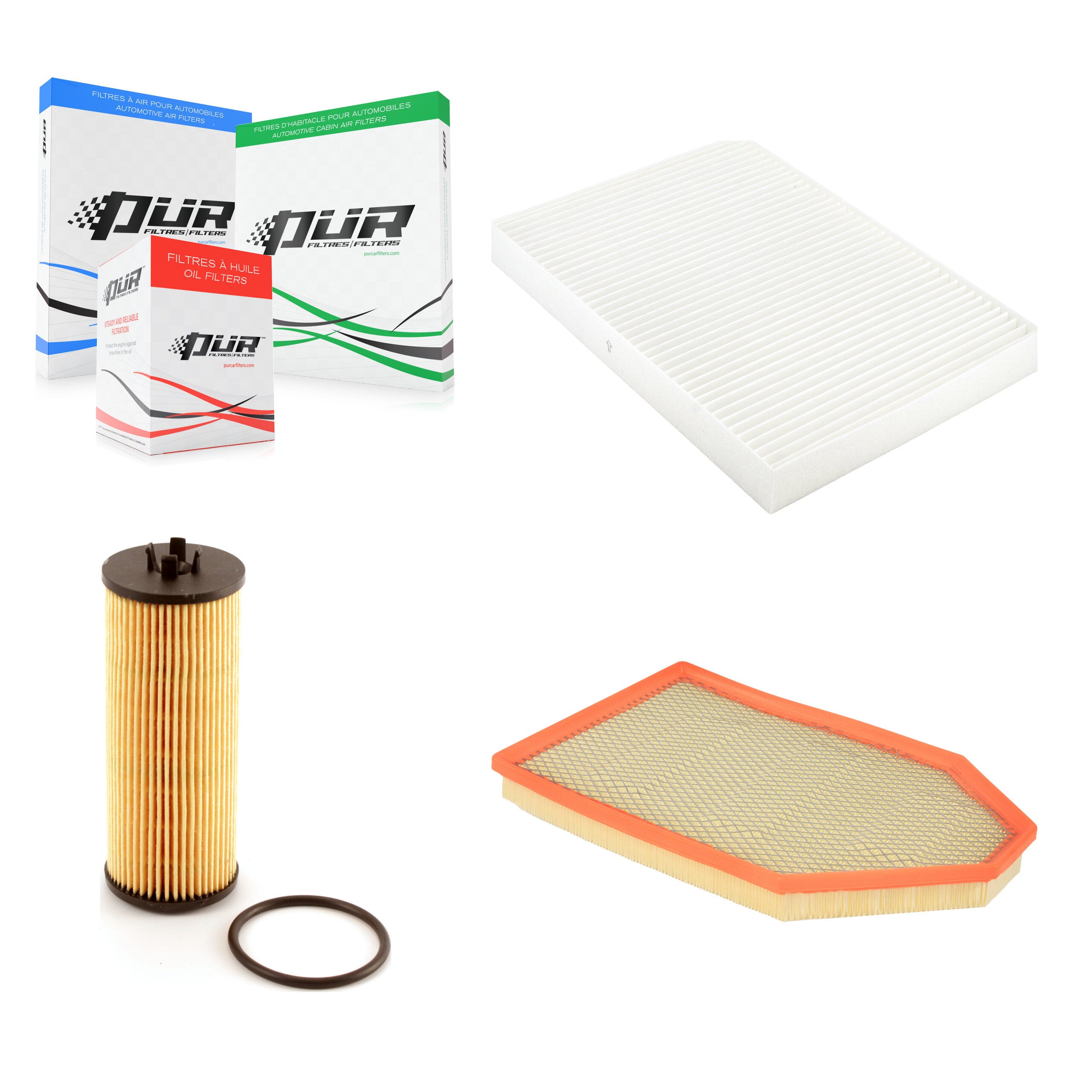 PUR KFM-100542 Cabin Air Filter for 2011-2013 Chrysler 300, Dodge Challenger, Dodge Charger