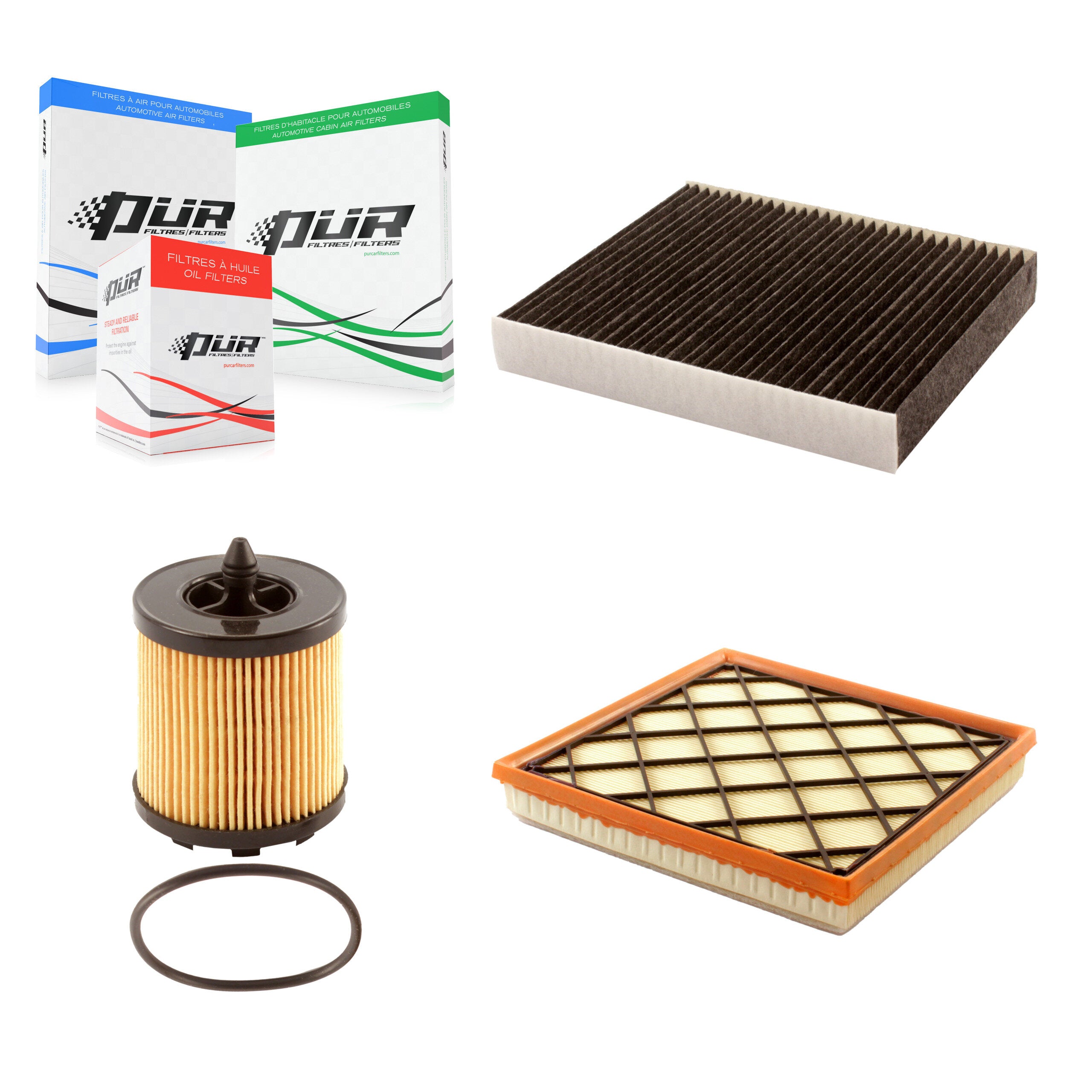 PUR KFM-100557 Cabin Air Filter for 2013-2016 Buick Verano