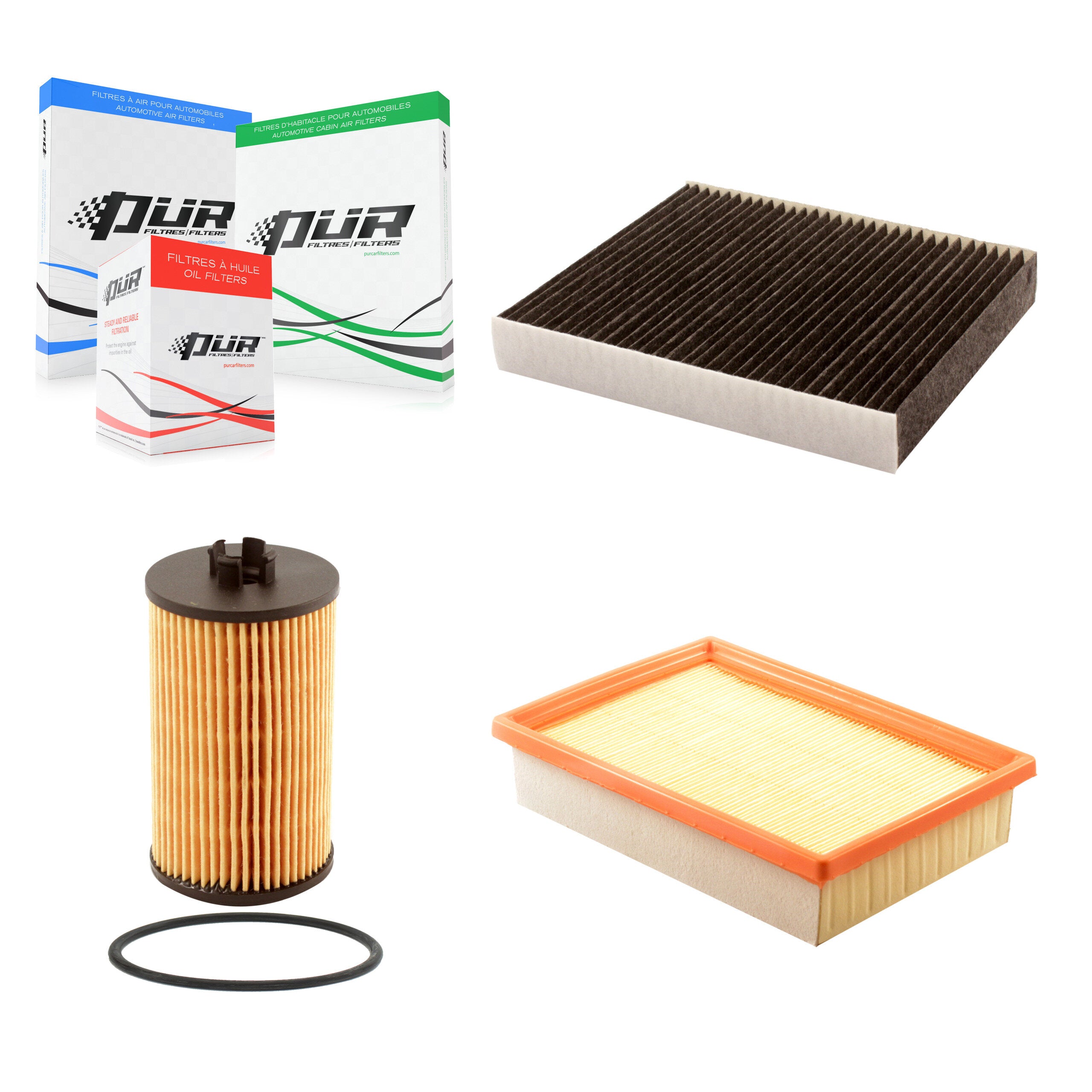 PUR KFM-100558 Cabin Air Filter for 2012-2019 Chevrolet Sonic