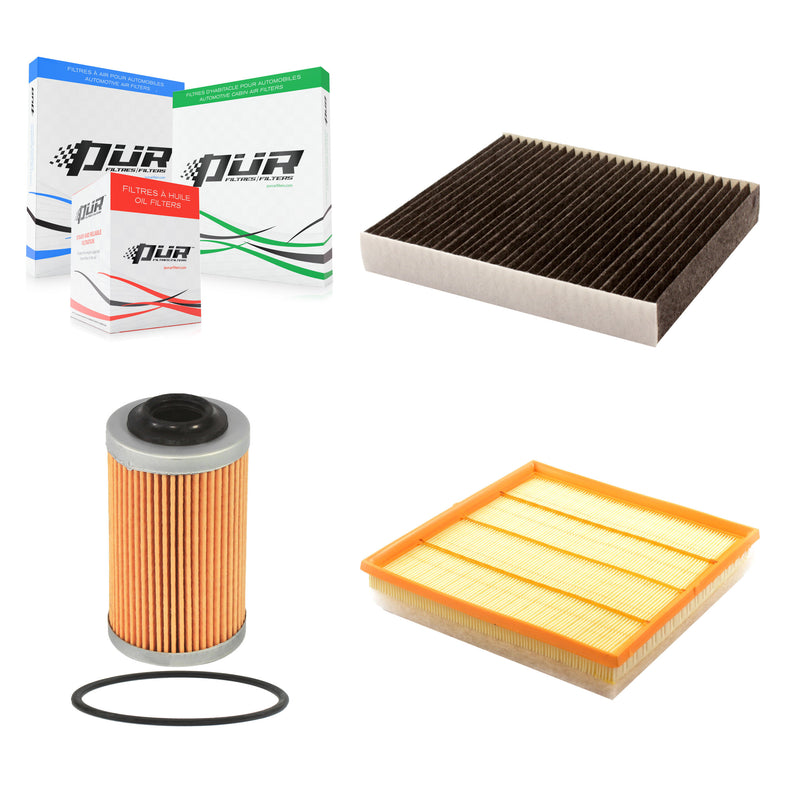 PUR KFM-100560 Cabin Air Filter for 2010-2011 Cadillac SRX