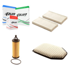PUR KFM-100570 Cabin Air Filter for 2012-2018 Jeep Wrangler JK, Jeep Wrangler
