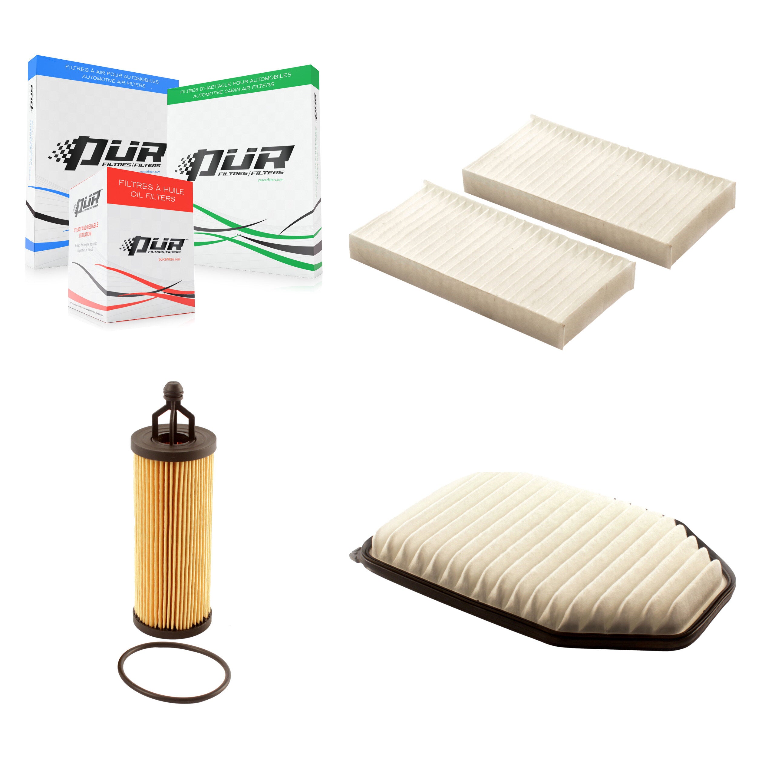 PUR KFM-100570 Cabin Air Filter for 2012-2018 Jeep Wrangler JK, Jeep Wrangler
