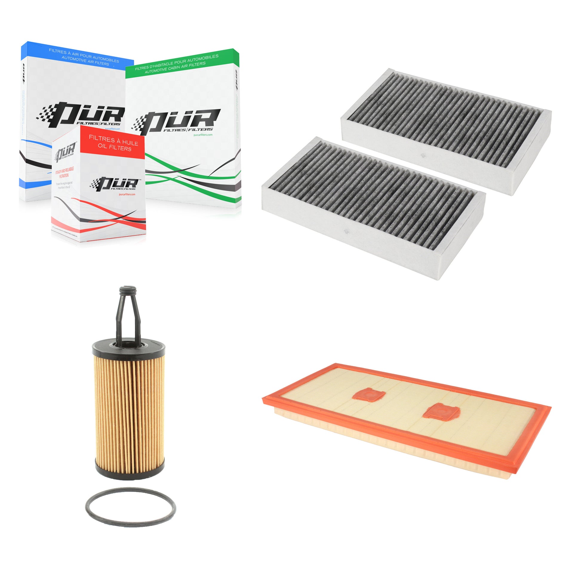 PUR KFM-100571 Cabin Air Filter for 2012 Mercedes-Benz R350