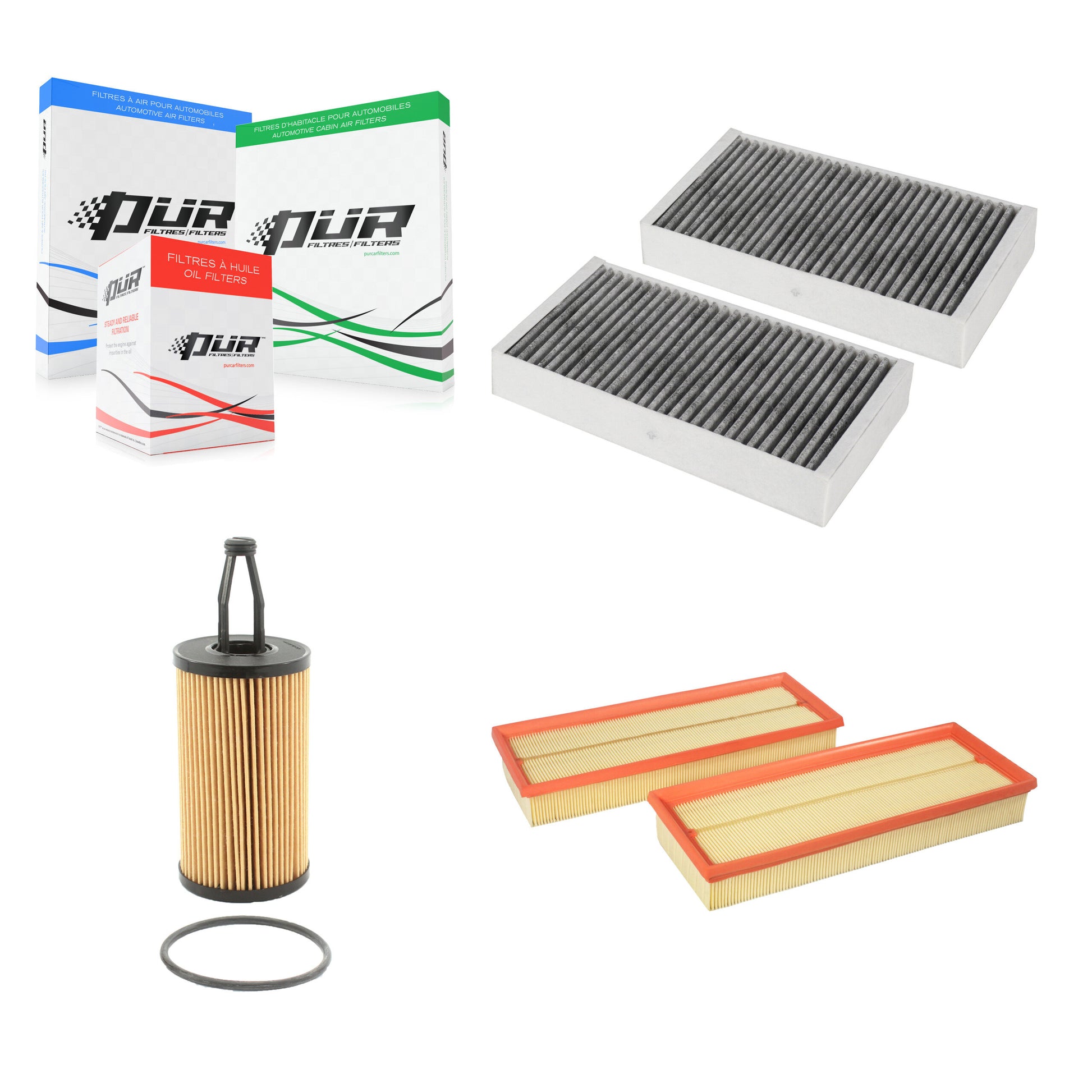 PUR KFM-100574 Cabin Air Filter for 2013 Mercedes-Benz R350