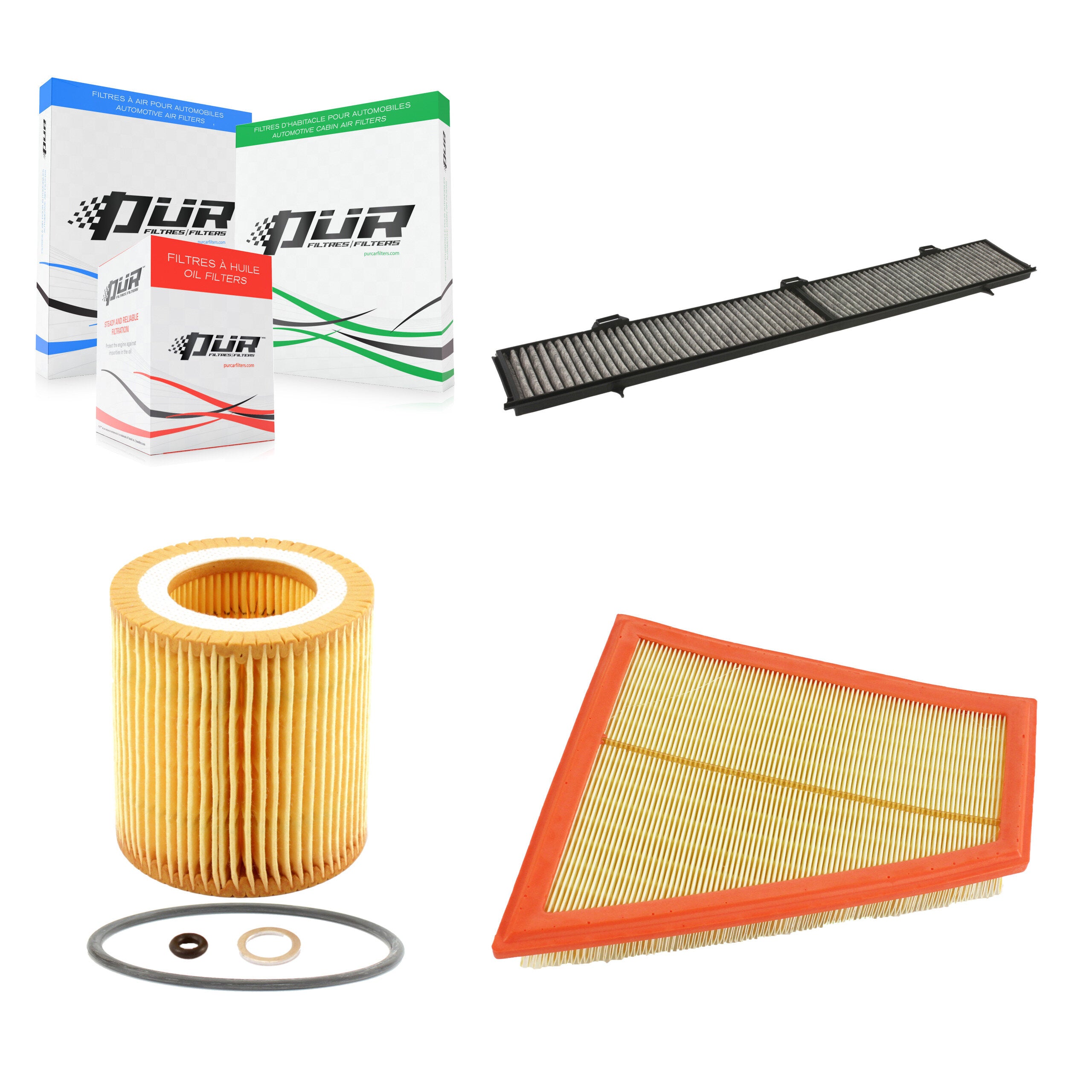 PUR KFM-100576 Cabin Air Filter for 2012-2014 BMW X1