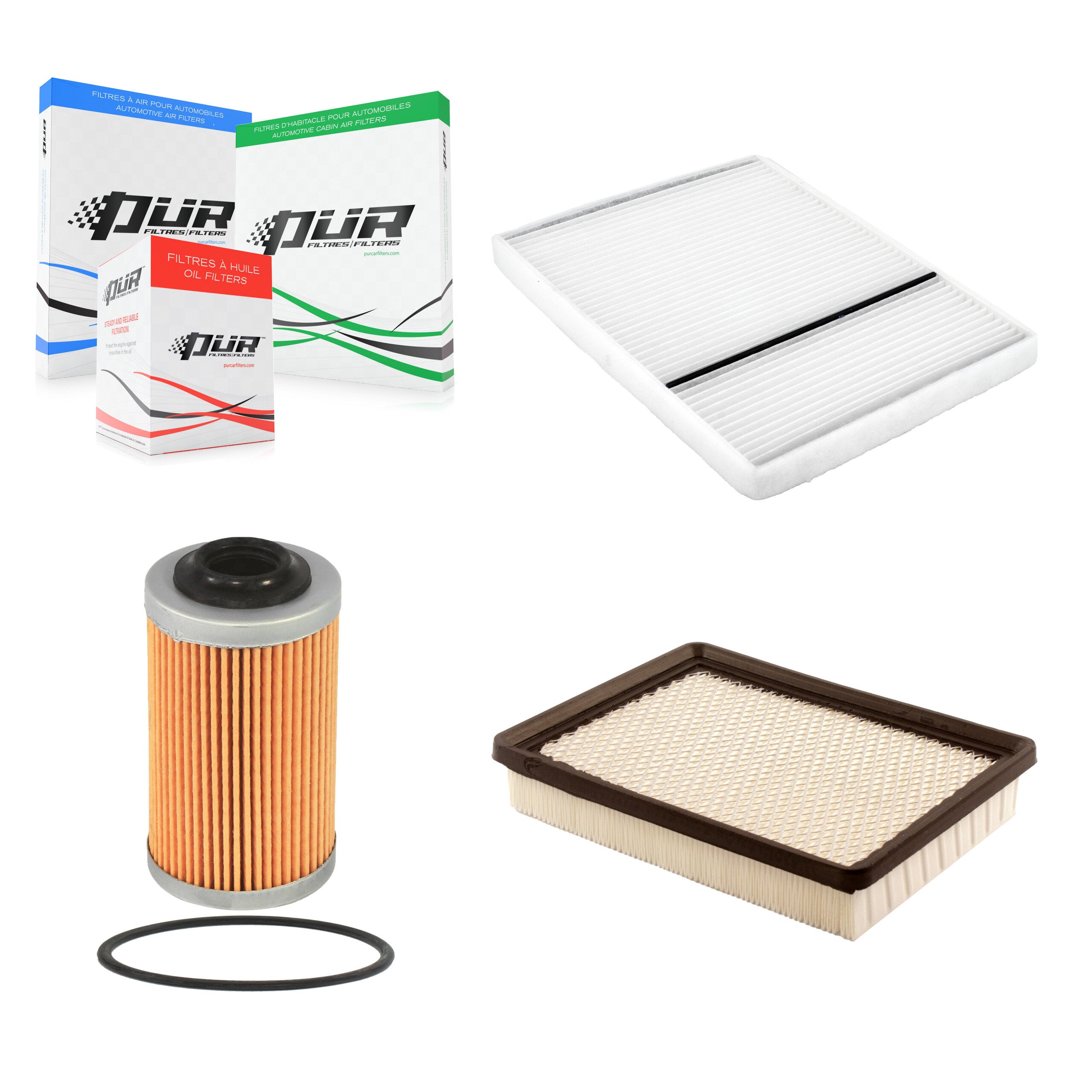 PUR KFM-100577 Cabin Air Filter for 2001-2002 Oldsmobile Aurora