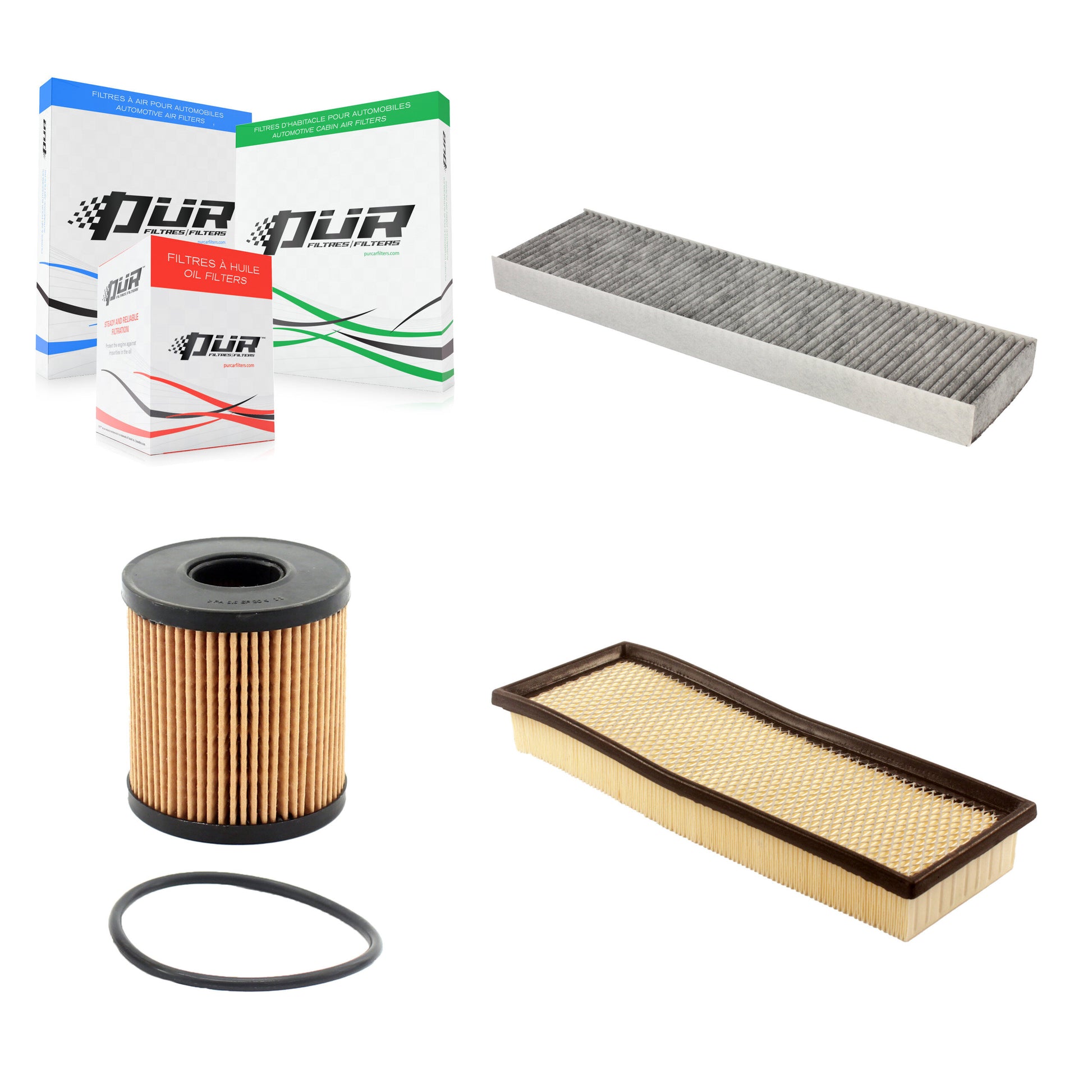 PUR KFM-100582 Cabin Air Filter for 2007-2016 Mini Cooper Countryman, Mini Cooper Paceman, Mini Cooper