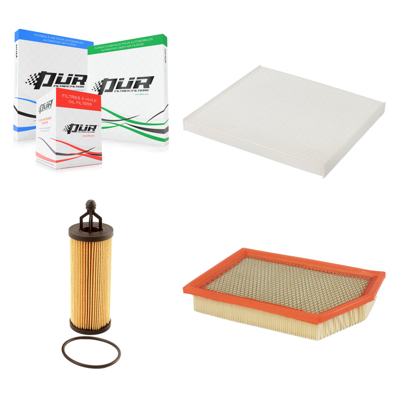 PUR KFM-100584 Cabin Air Filter for 2014-2018 Jeep Cherokee