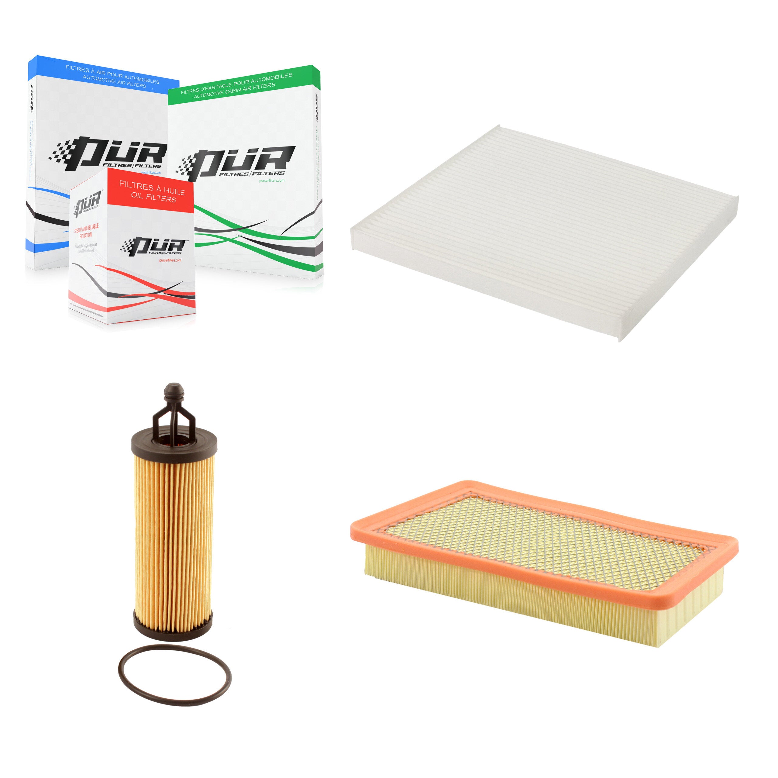 PUR KFM-100585 Cabin Air Filter for 2015-2017 Chrysler 200