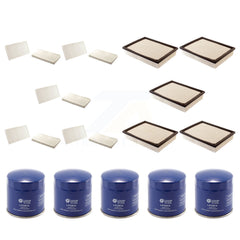 PUR KFM-102908 Cabin Air Filter for 2002-2006 GMC Sierra 1500, Chevrolet Silverado 1500