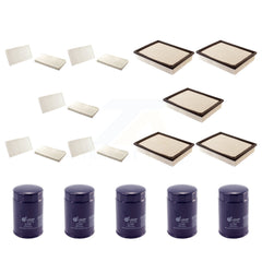PUR KFM-102914 Cabin Air Filter for 1999-2002 GMC Sierra 1500, Chevrolet Silverado 1500