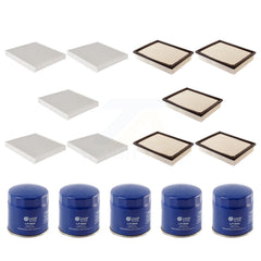 PUR KFM-102928 Cabin Air Filter for 2014-2019 Chevrolet Silverado 3500 HD, GMC Sierra 2500 HD and More