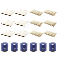 PUR KFM-103511 Cabin Air Filter for 2002-2008 Toyota Sienna, Toyota Camry and More
