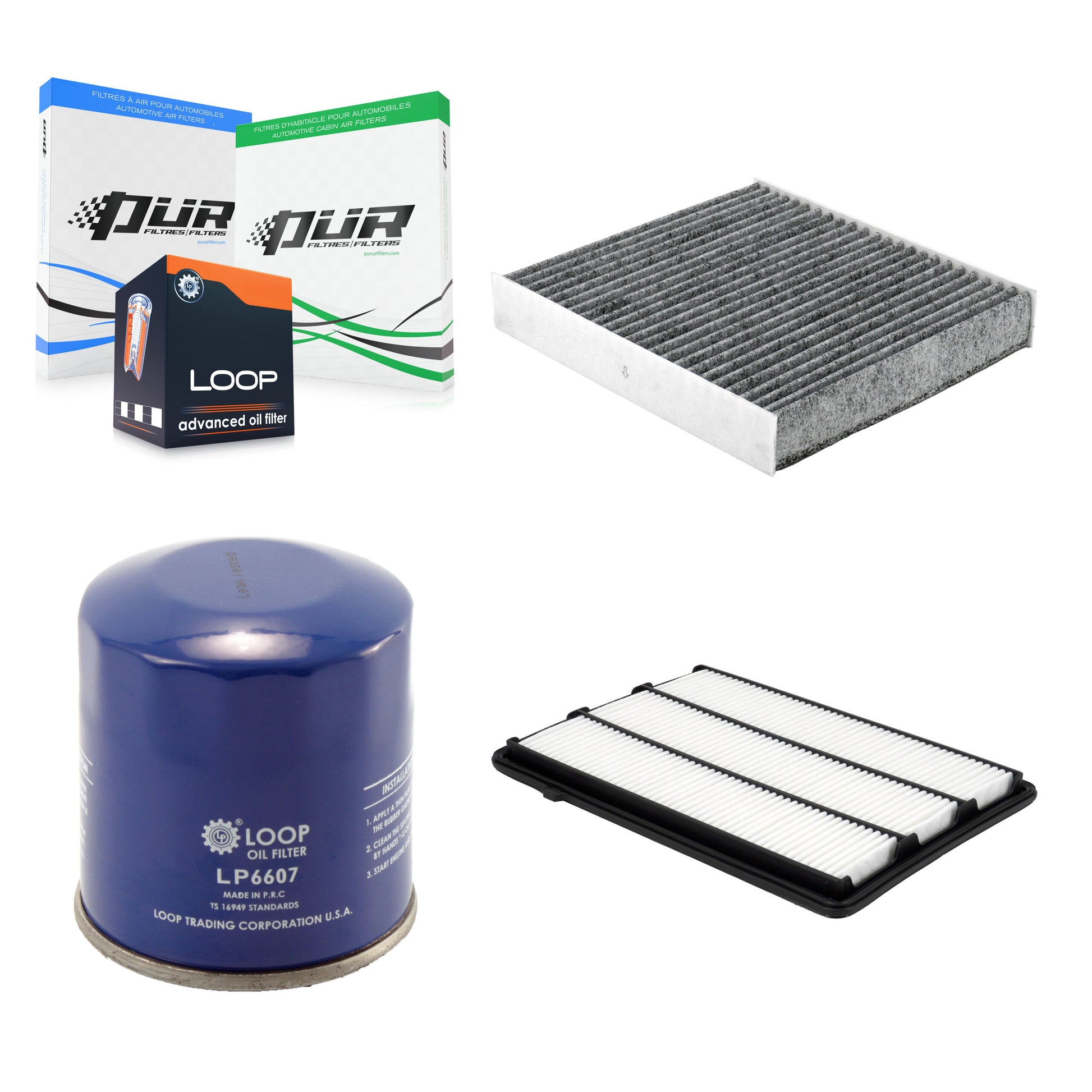 PUR KFM-104145 Cabin Air Filter for 2019-2025 INFINITI QX55, INFINITI QX60, INFINITI QX50